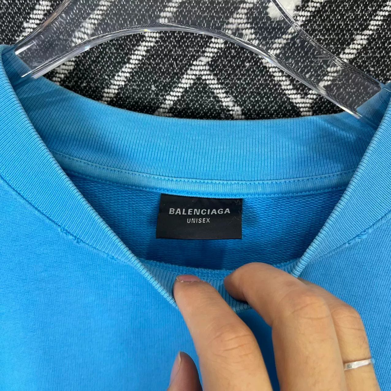 Balenciaga Balenciaga Cola Sky Blue Logo Sweatshirt Size XS / US 0-2 / IT 36-38 - 3 Thumbnail