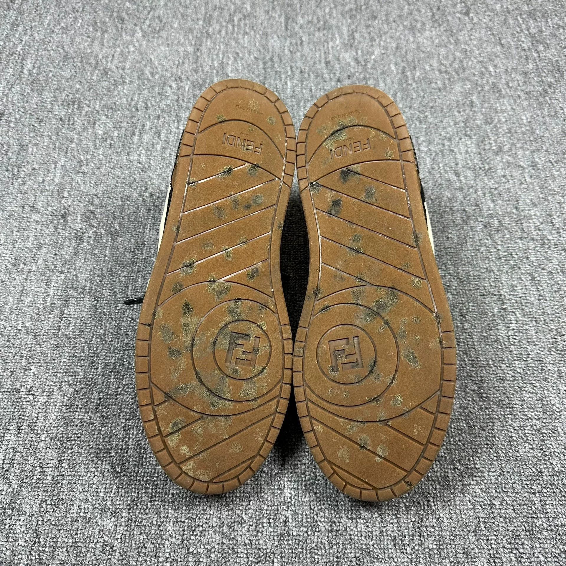 Fendi FENDI Match Leather Low-Top Sneakers Men Size US 9 / EU 42 - 4 Thumbnail
