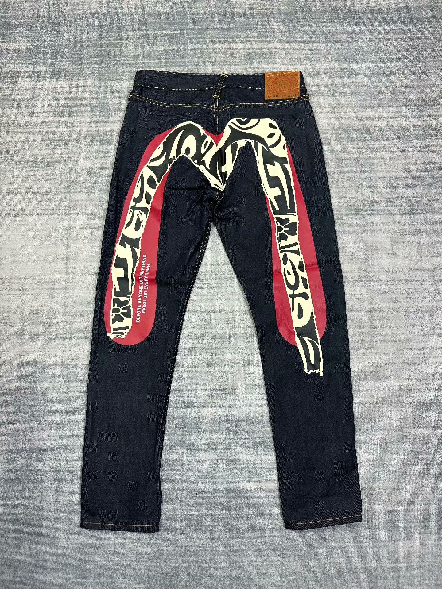 Evisu Evisu Big M Jeans Size US 34 / EU 50 - 2 Thumbnail