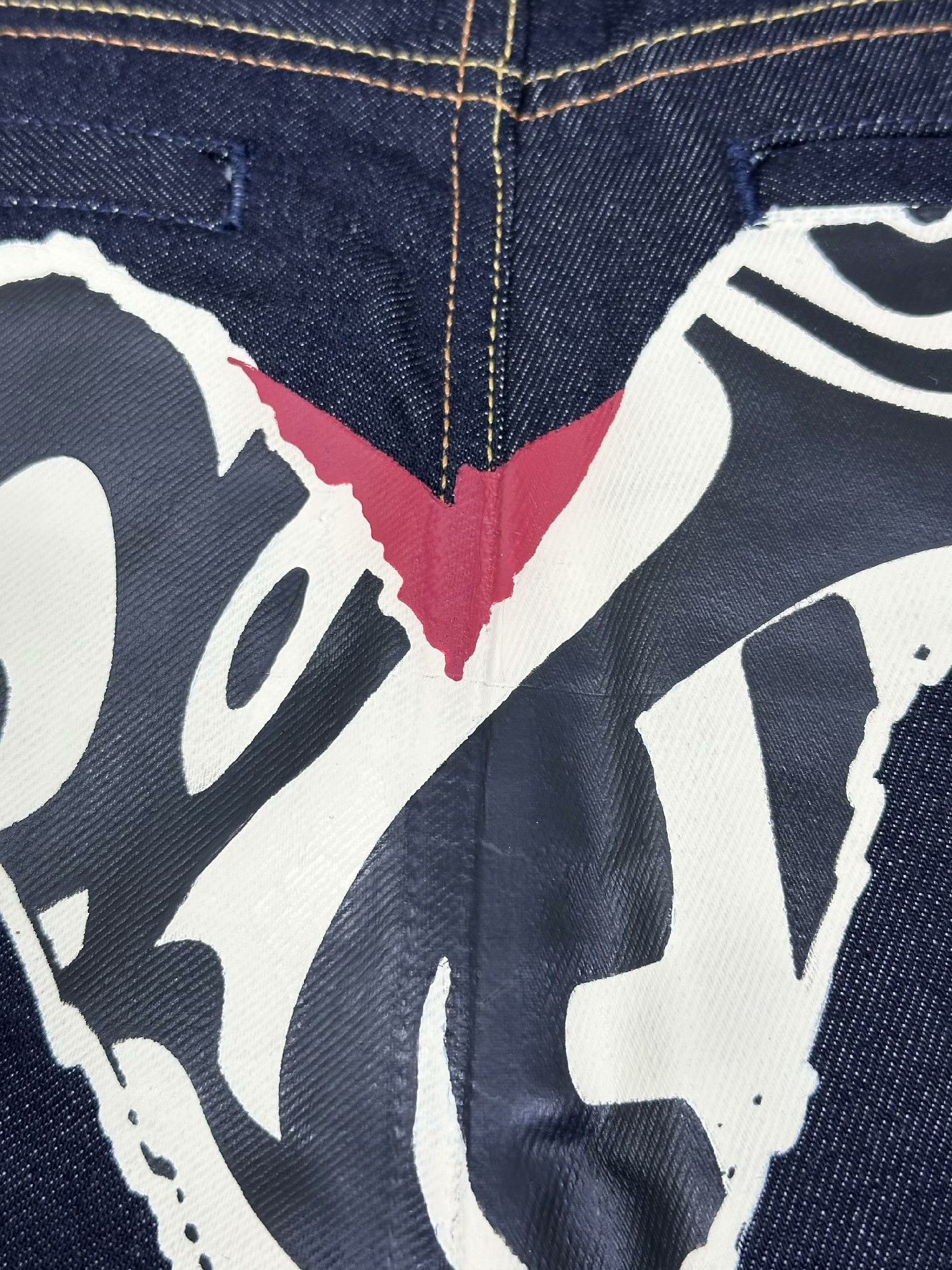 Evisu Evisu Big M Jeans Size US 34 / EU 50 - 8 Thumbnail