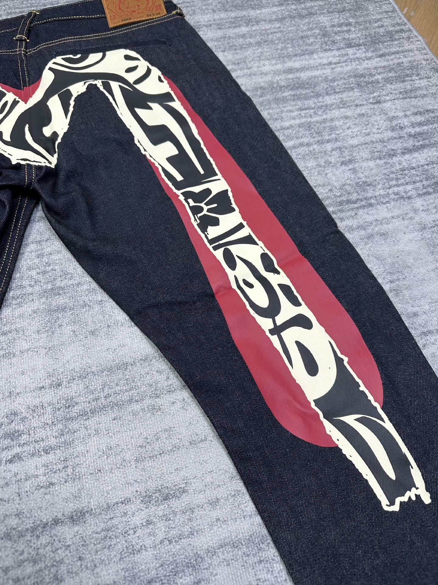 Evisu Evisu Big M Jeans Size US 34 / EU 50 - 9 Thumbnail