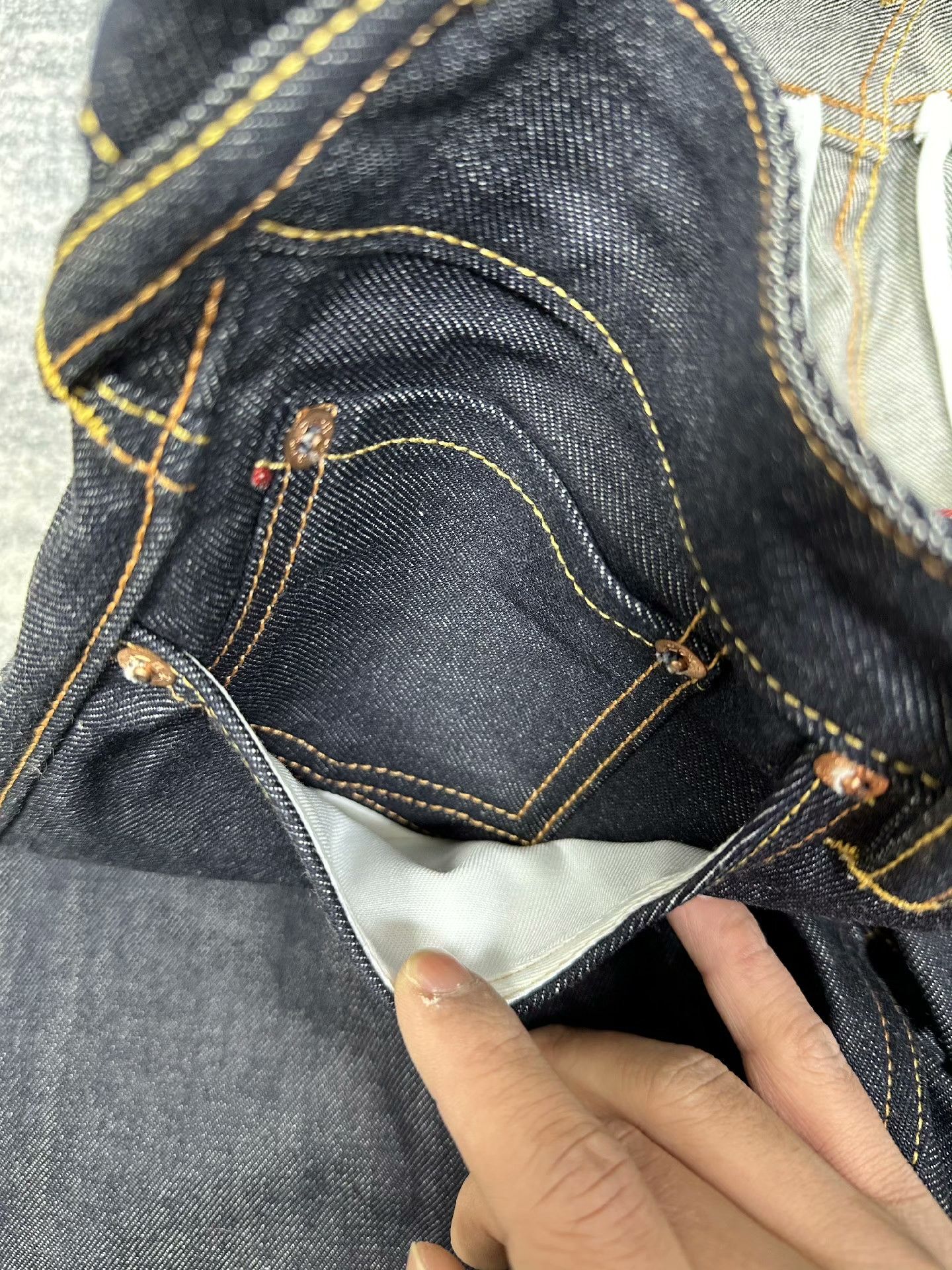 Evisu Evisu Big M Jeans Size US 34 / EU 50 - 5 Thumbnail