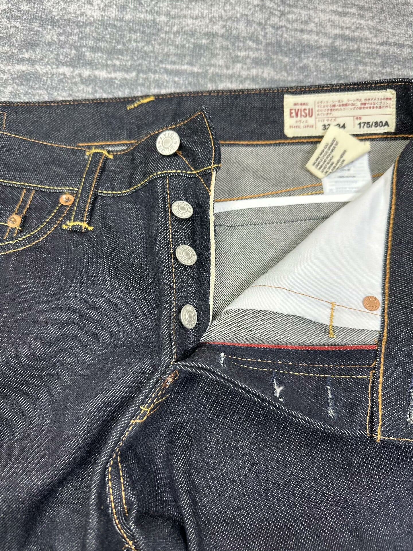 Evisu Evisu Big M Jeans Size US 34 / EU 50 - 4 Thumbnail