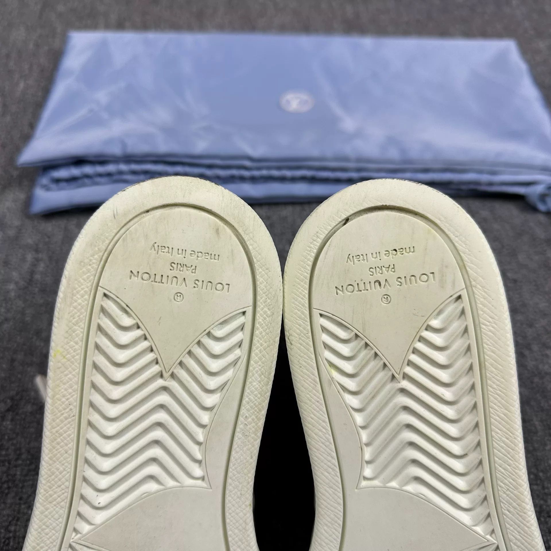 Louis Vuitton LV Macaron High-Top Leather Shoes Size US 5.5 / IT 35.5 - 5 Thumbnail