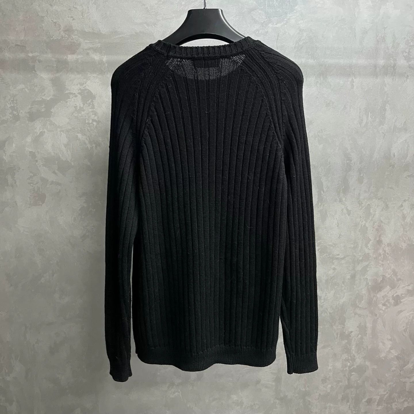 Fendi Fendi Black Letter Embroidery Crewneck Sweater Size US M / EU 48-50 / 2 - 2 Thumbnail