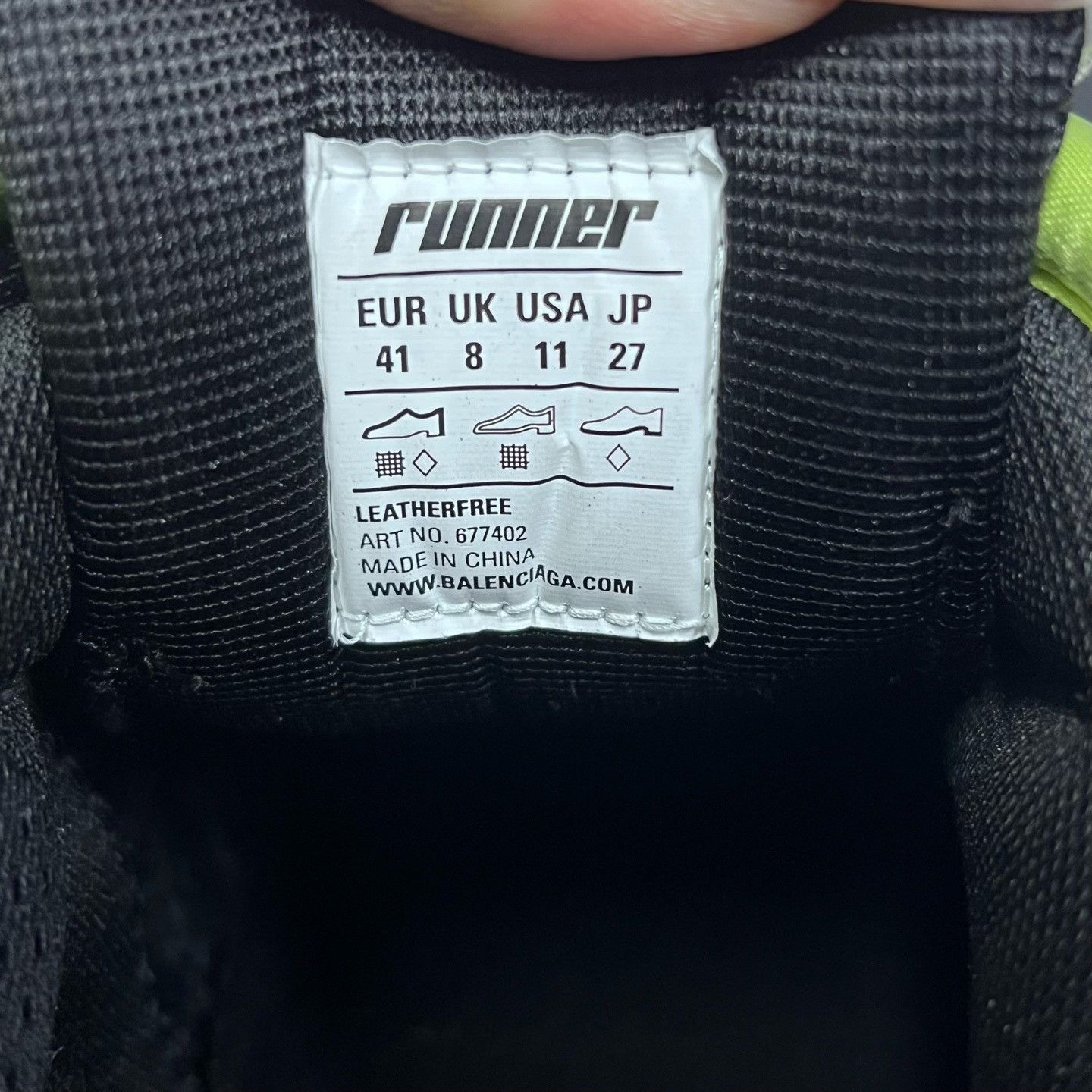 Balenciaga Balenciaga Gray Distressed Low-Top Running Shoes Size US 8 / EU 41 - 6 Thumbnail