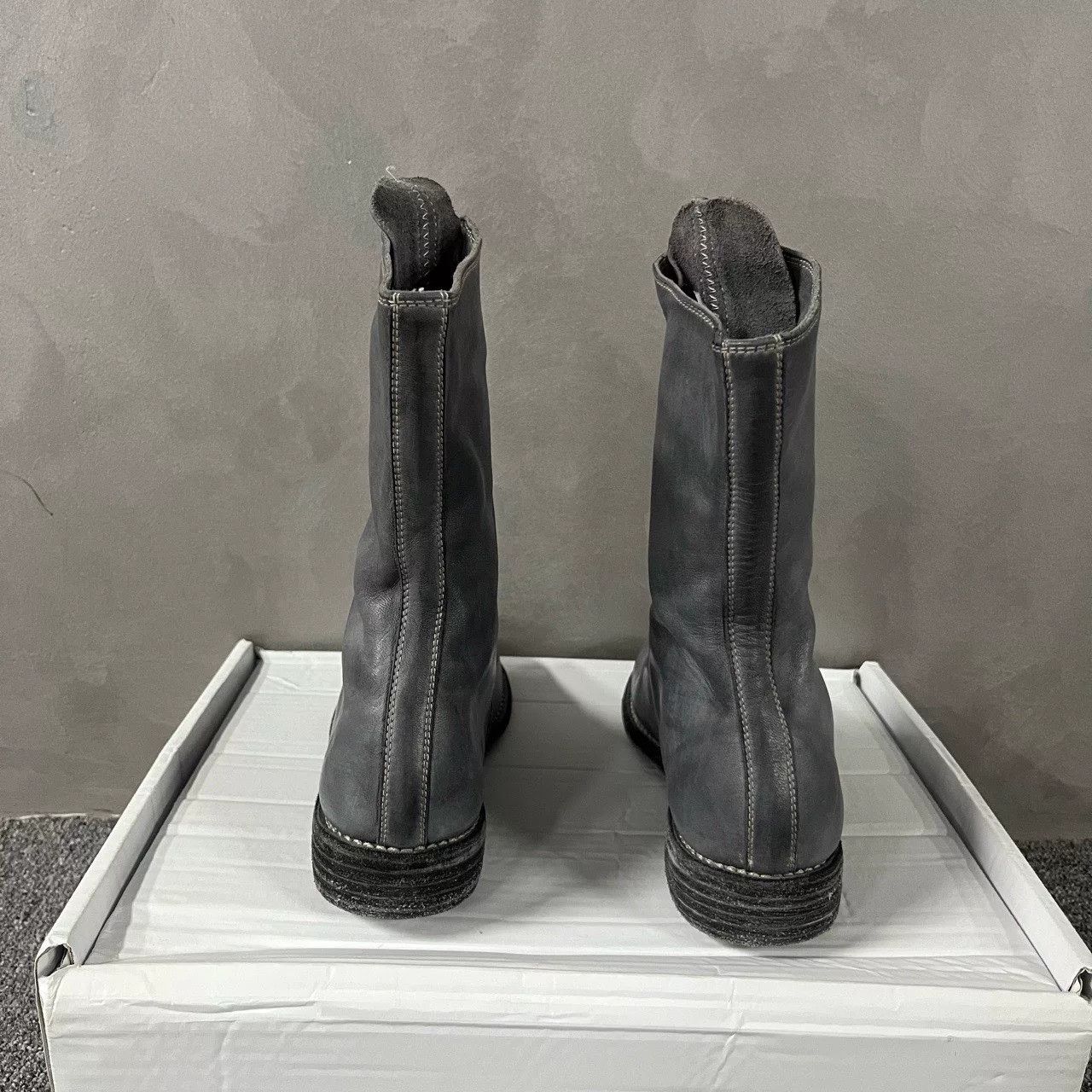 Guidi Guidi 310 Gray Short Boots Size US 5 / IT 35 - 3 Thumbnail