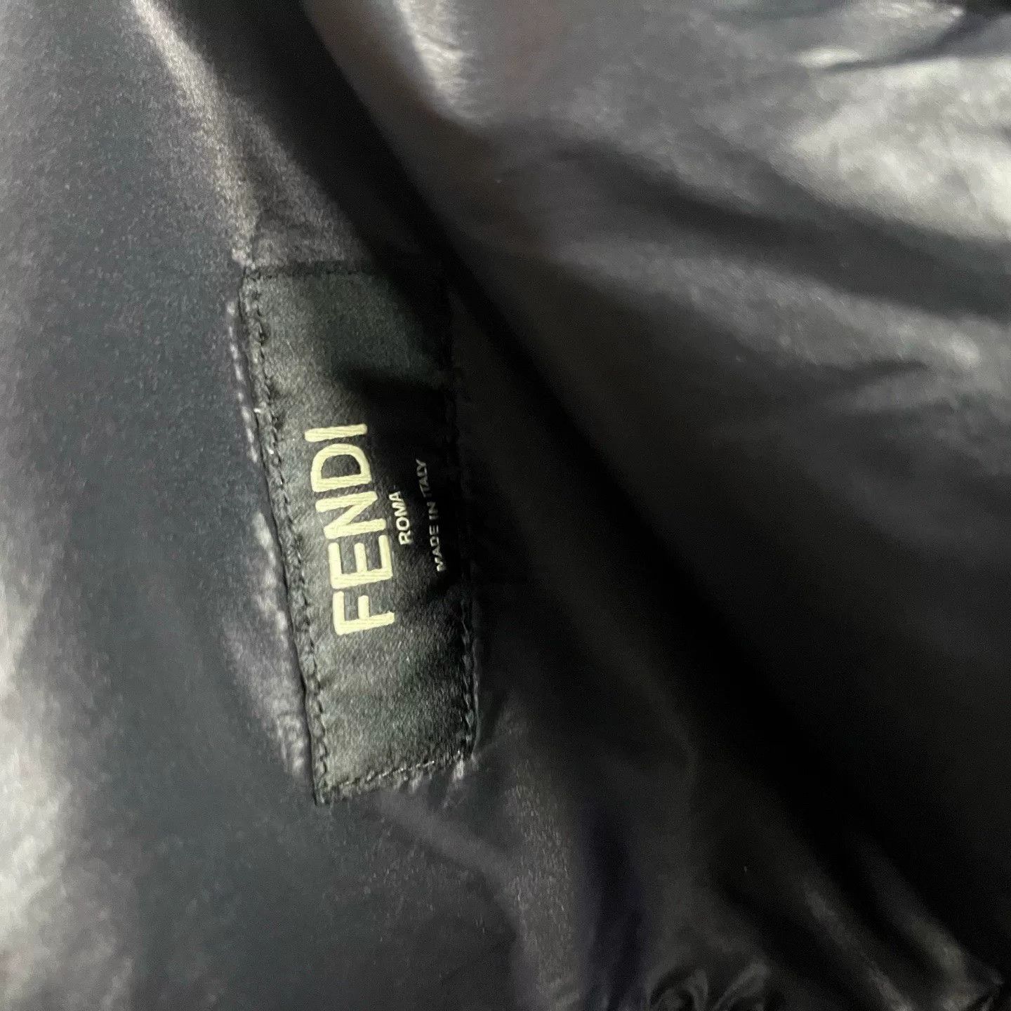 Fendi Fendi Black Devil Striped Hooded Down Jacket Size US S / EU 44-46 / 1 - 3 Thumbnail