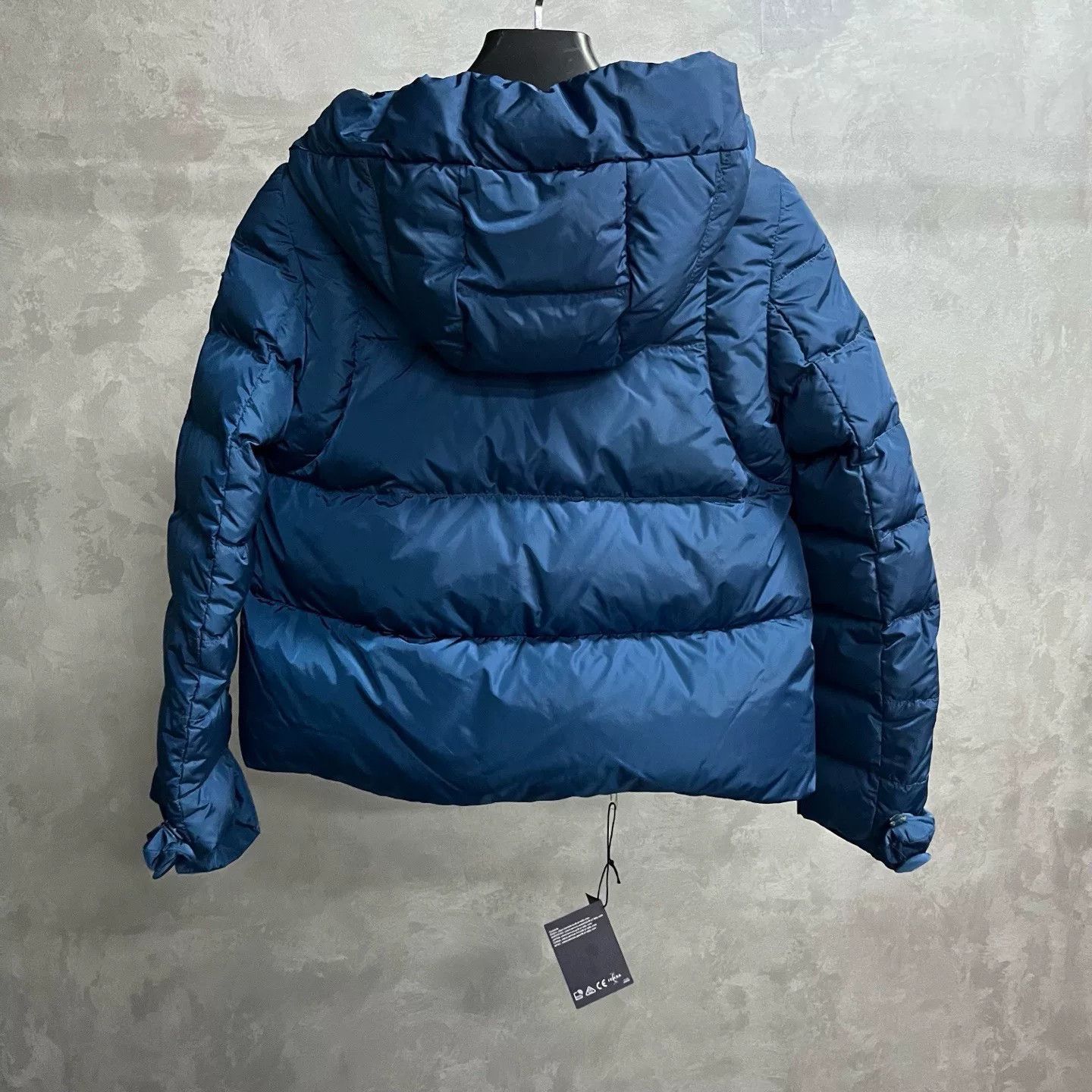 Prada Prada Classic Blue Zip Hooded Jacket Size S / US 4 / IT 40 - 2 Thumbnail