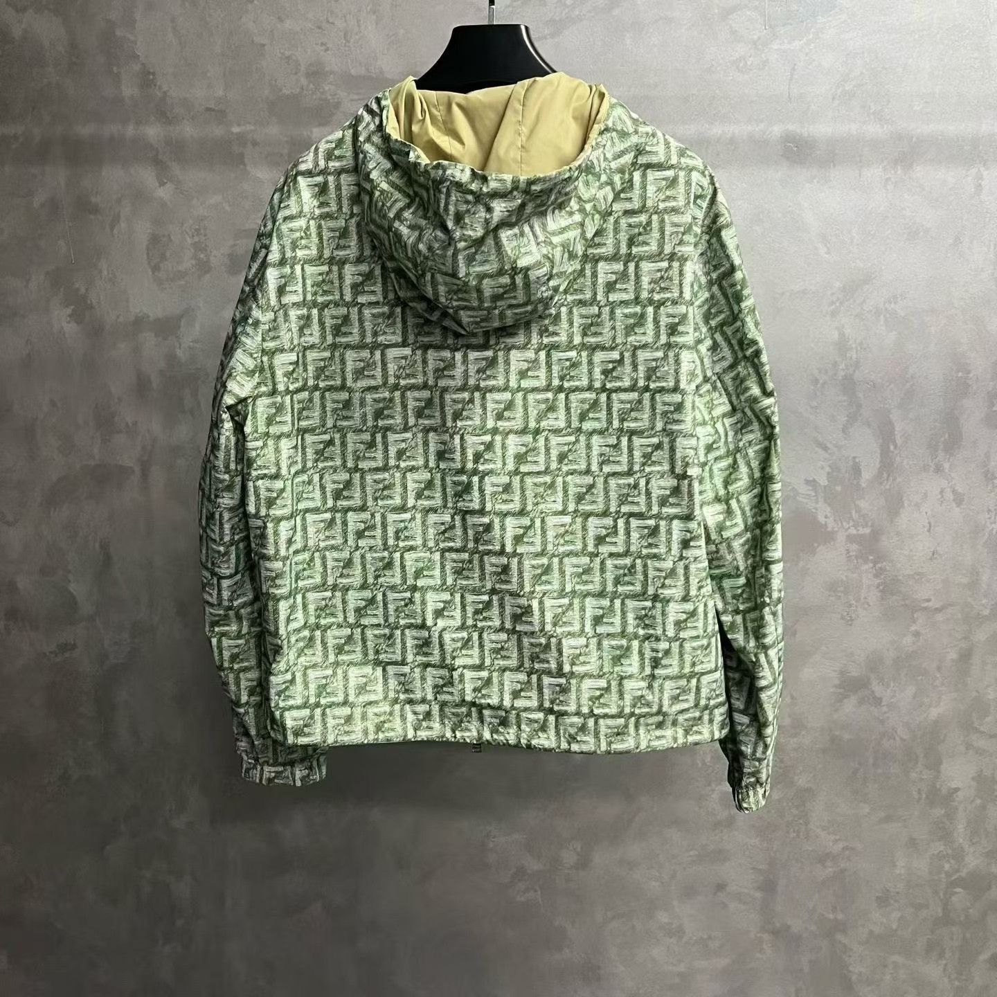 Fendi Fendi Green Reversible Hooded Jacket Size US M / EU 48-50 / 2 - 2 Thumbnail