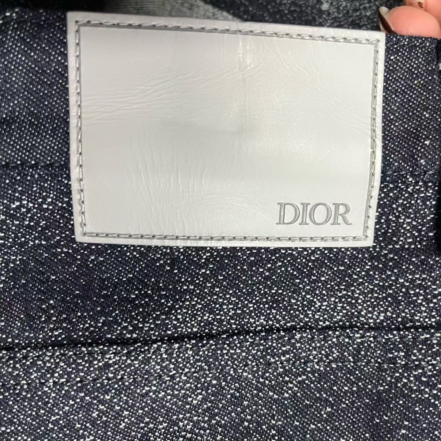 Dior Dior Black Dip-Dye Print Mid-Rise Jeans Size US 34 / EU 50 - 4 Thumbnail
