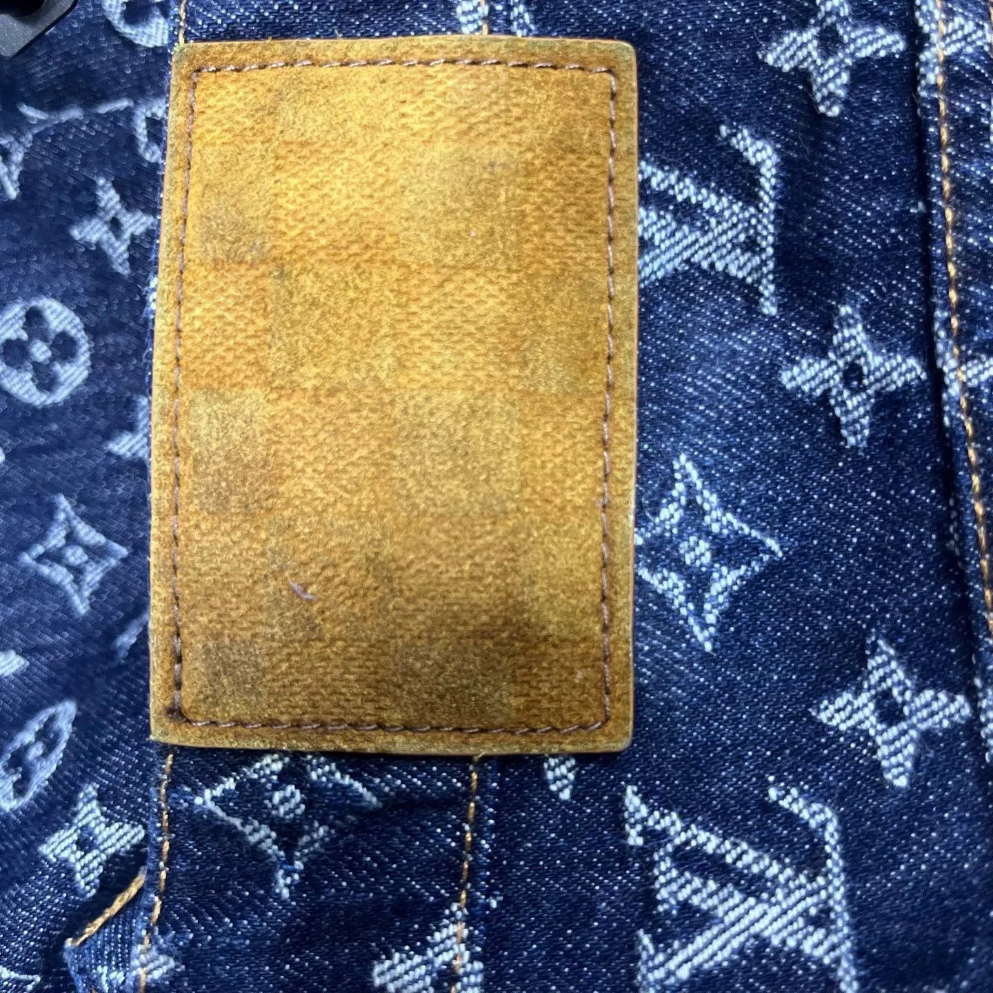 Louis Vuitton Louis Vuitton Black Logo Jacquard Straight Jeans Size US 36 / EU 52 - 5 Thumbnail