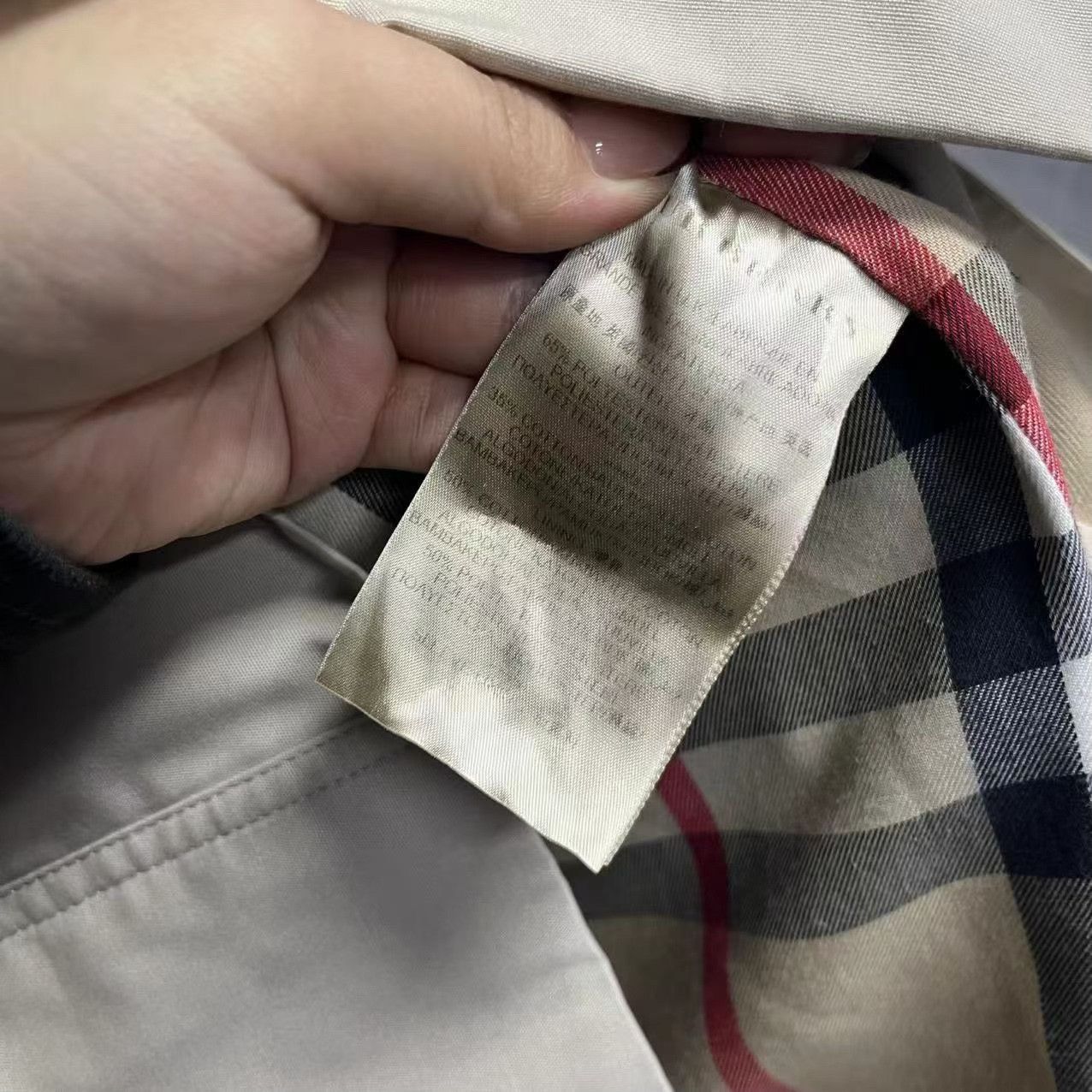 Burberry Burberry Khaki Double-Breasted Trench Coat Size XL / US 12-14 / IT 48-50 - 5 Thumbnail