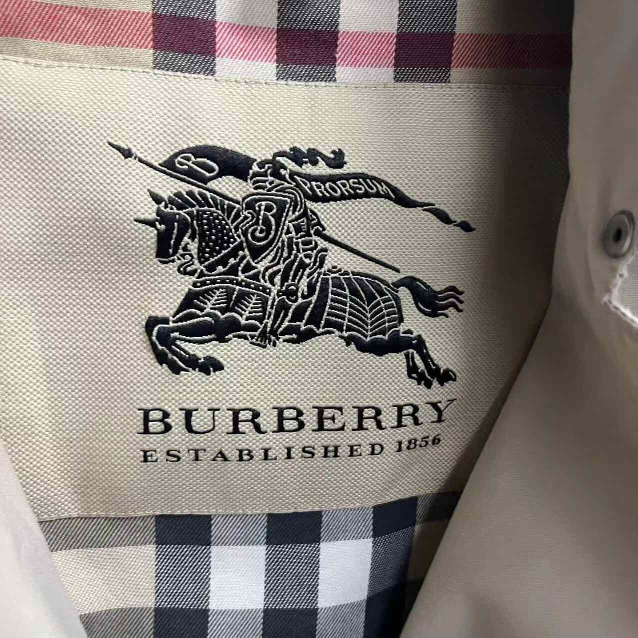 Burberry Burberry Khaki Double-Breasted Trench Coat Size XL / US 12-14 / IT 48-50 - 4 Thumbnail
