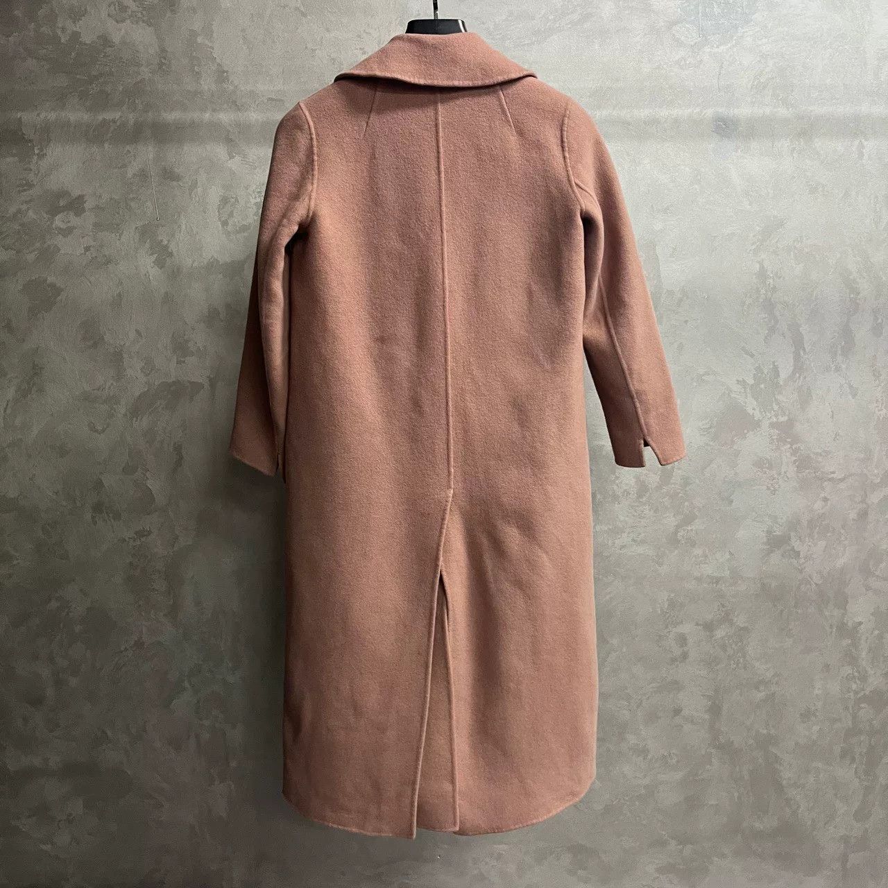 Max Mara Max Mara Pink Lapel Long Coat Size S / US 4 / IT 40 - 2 Thumbnail