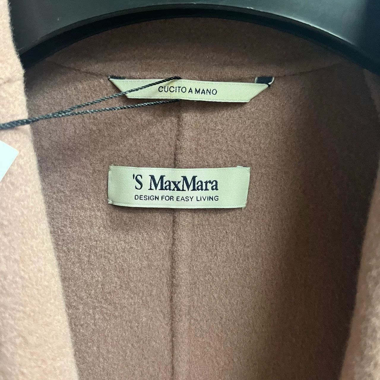 Max Mara Max Mara Pink Lapel Long Coat Size S / US 4 / IT 40 - 5 Thumbnail