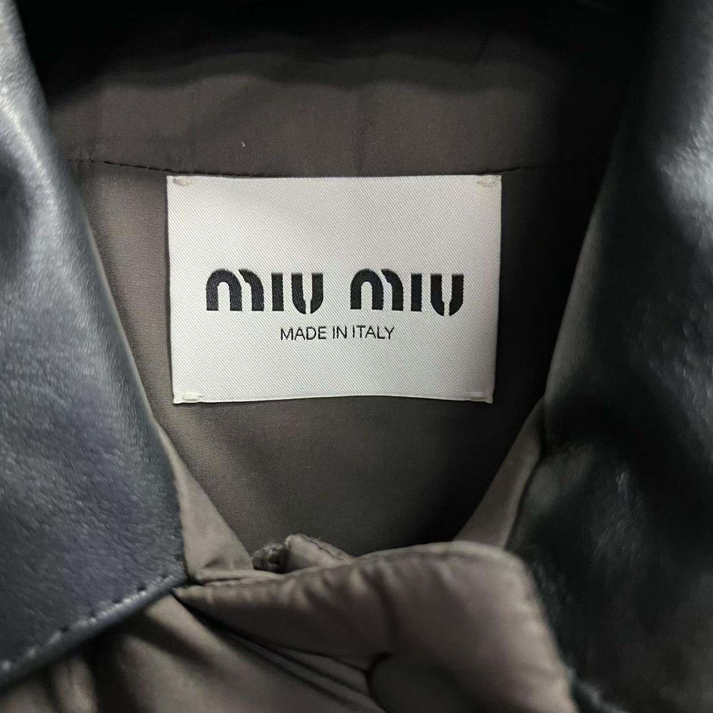 Miu Miu Miu Miu Lapel Single-Breasted Short Down Jacket Size XS / US 0-2 / IT 36-38 - 4 Thumbnail
