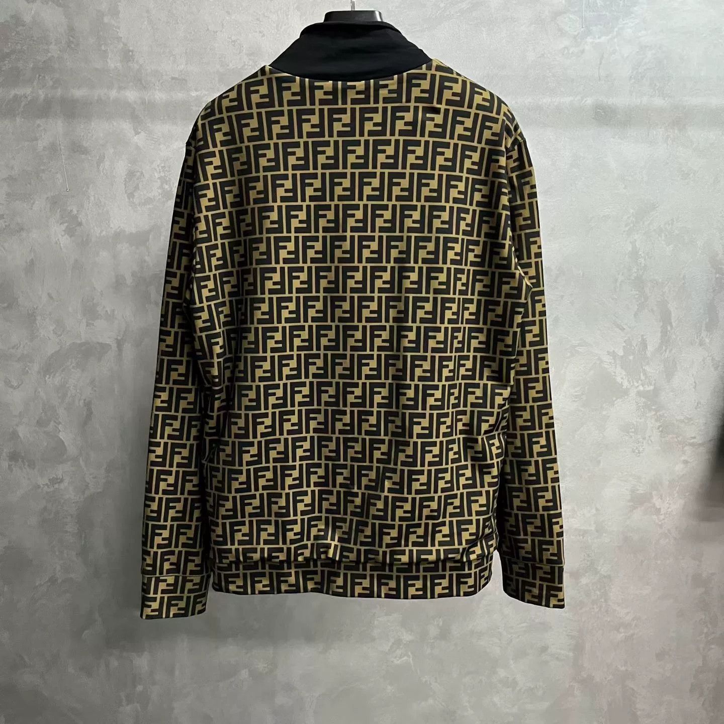 Fendi Fendi Deep Brown FF Print Zip Jacket Size US XXL / EU 58 / 5 - 2 Thumbnail