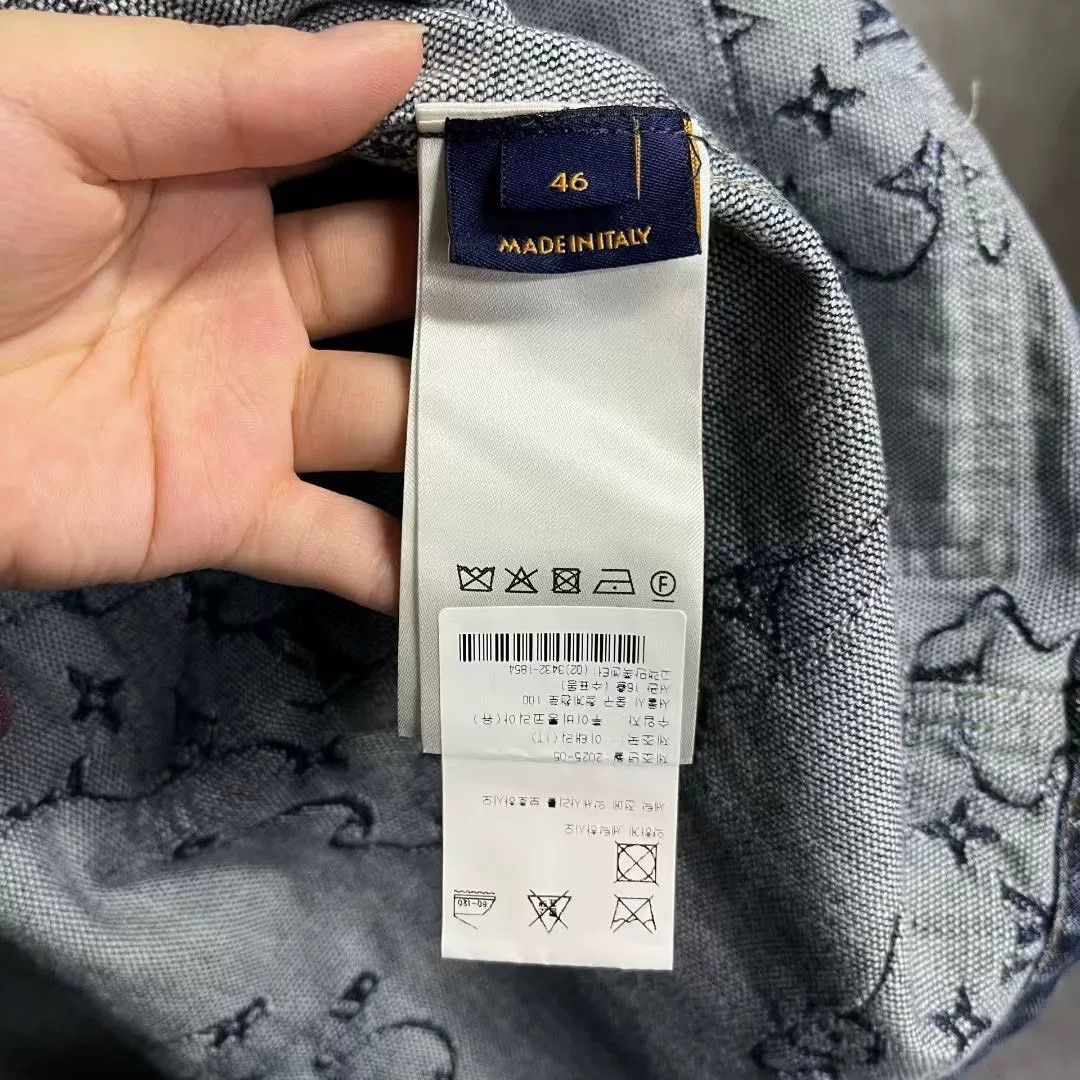 Louis Vuitton Louis Vuitton 2025 Cloud Jacquard Denim Jacket Size US S / EU 44-46 / 1 - 4 Thumbnail