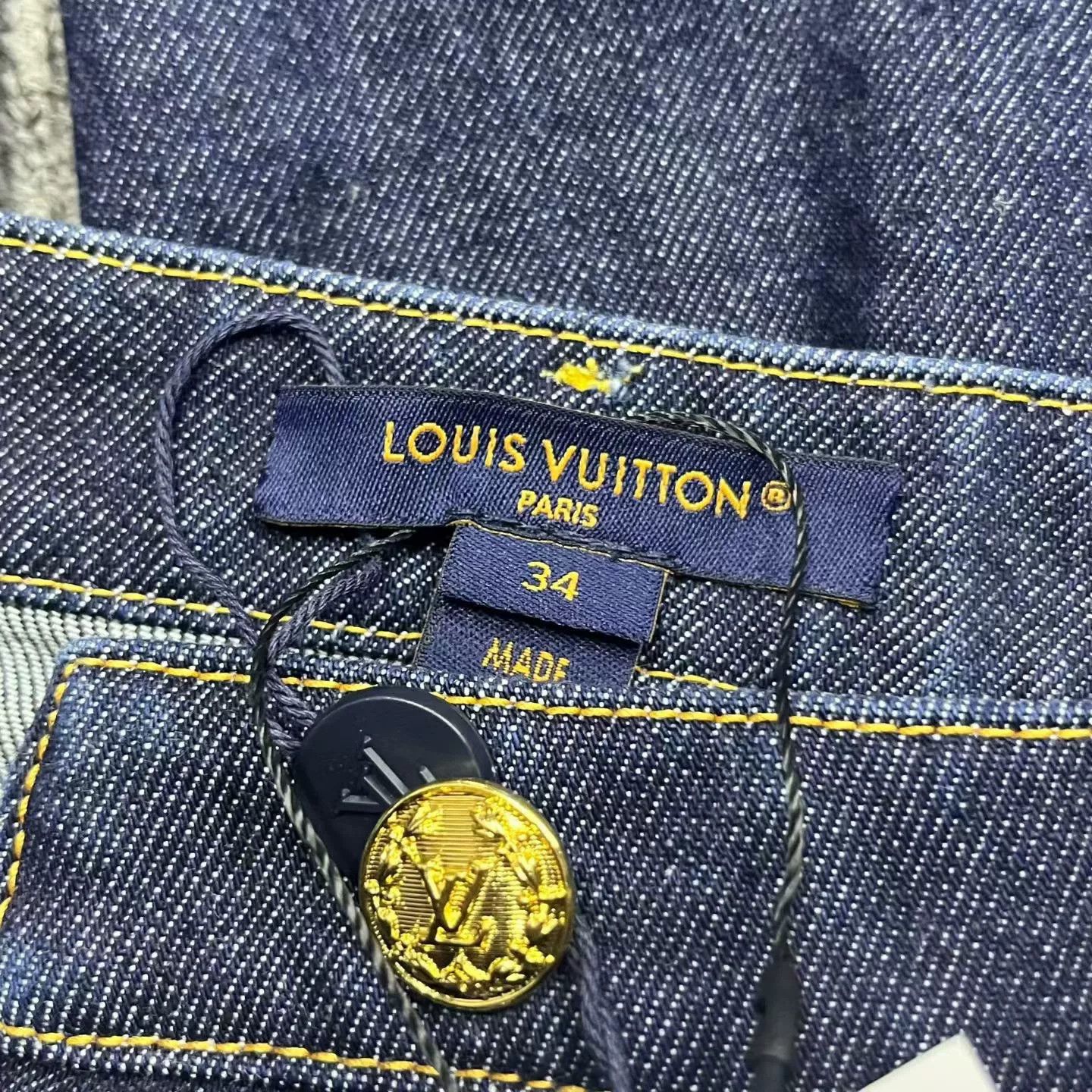 Louis Vuitton Louis Vuitton 2025 Cuffed Flare Denim Jeans Size US 34 / EU 50 - 3 Thumbnail