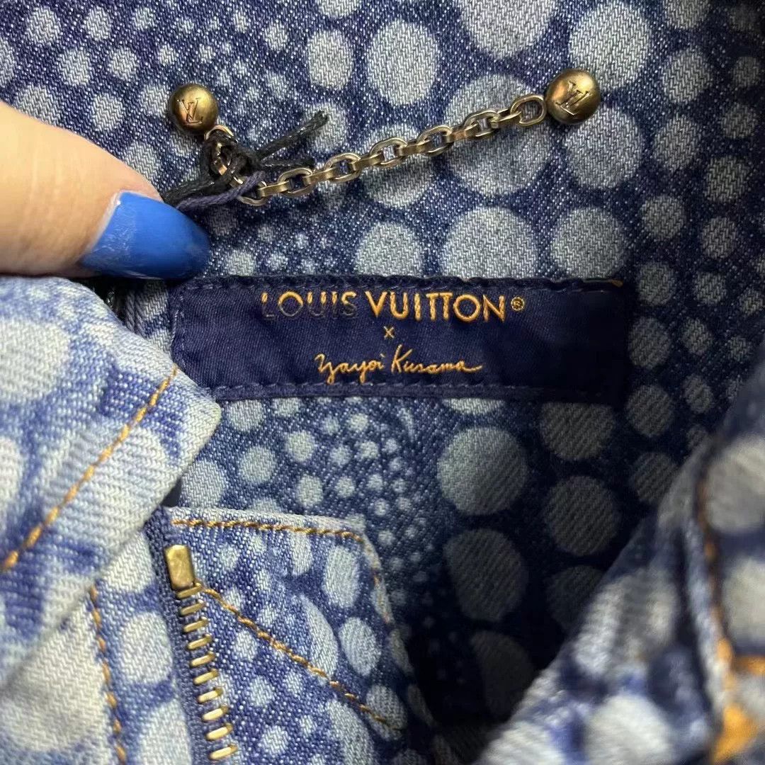 Louis Vuitton Louis Vuitton Blue Pumpkin Denim Jacket Size US S / EU 44-46 / 1 - 3 Thumbnail