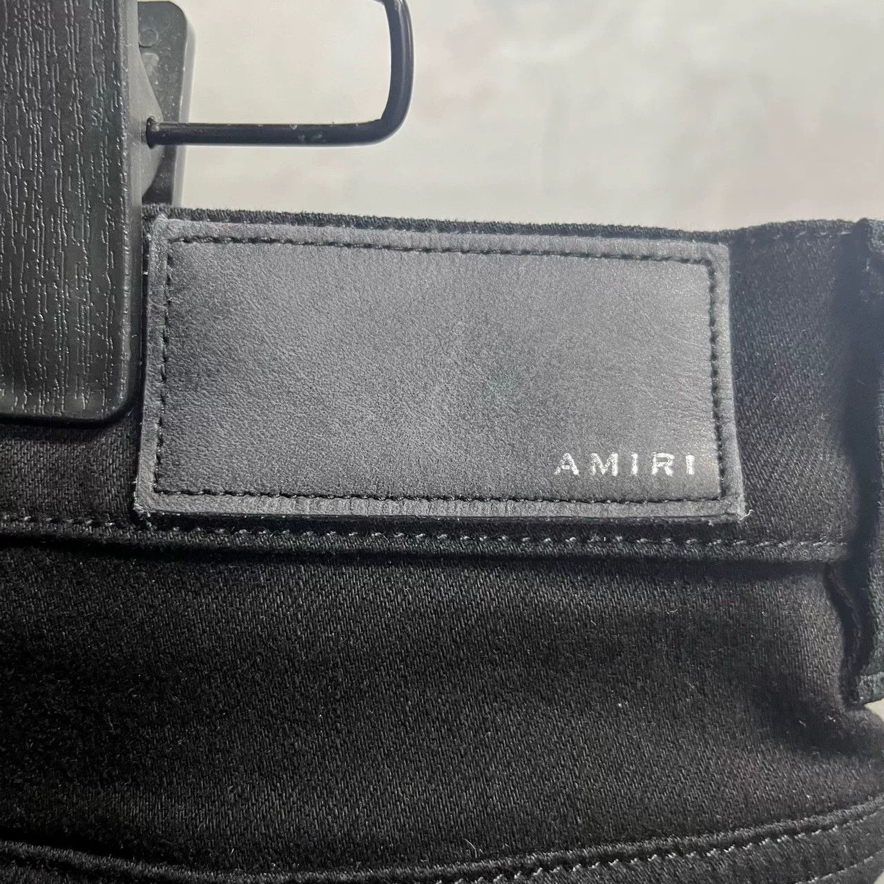 Amiri Amiri Black Knee-Destroyed Casual Jeans Size US 34 / EU 50 - 3 Thumbnail