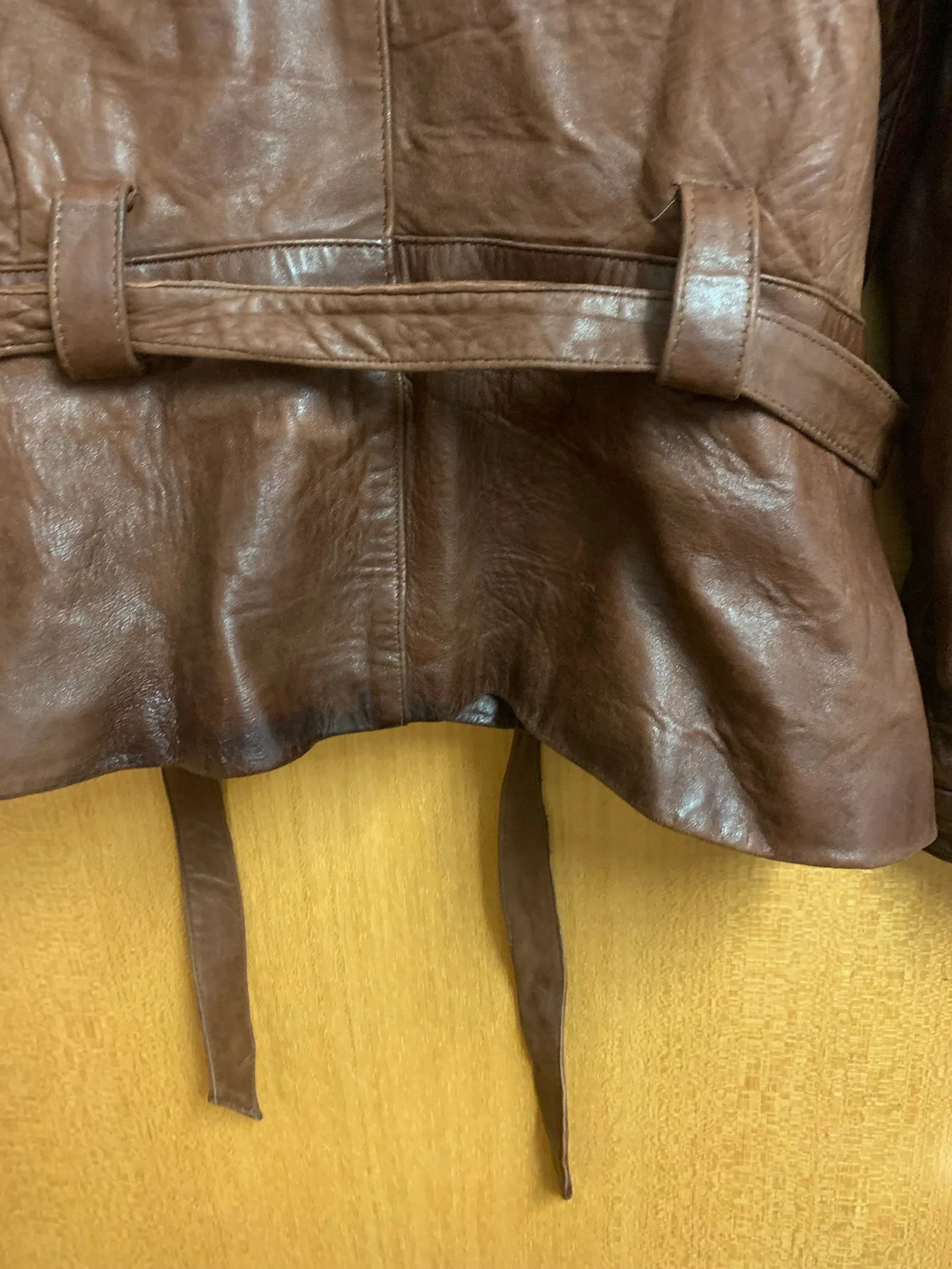 Vintage Vintage Leather Jacket Size XL / US 12-14 / IT 48-50 - 7 Thumbnail