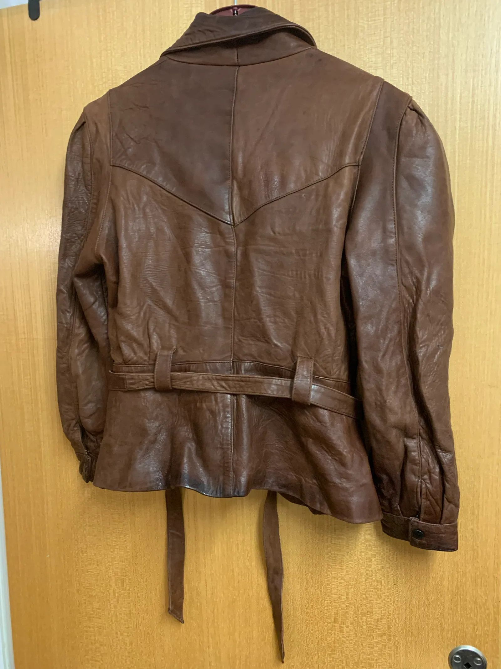 Vintage Vintage Leather Jacket Size XL / US 12-14 / IT 48-50 - 4 Thumbnail