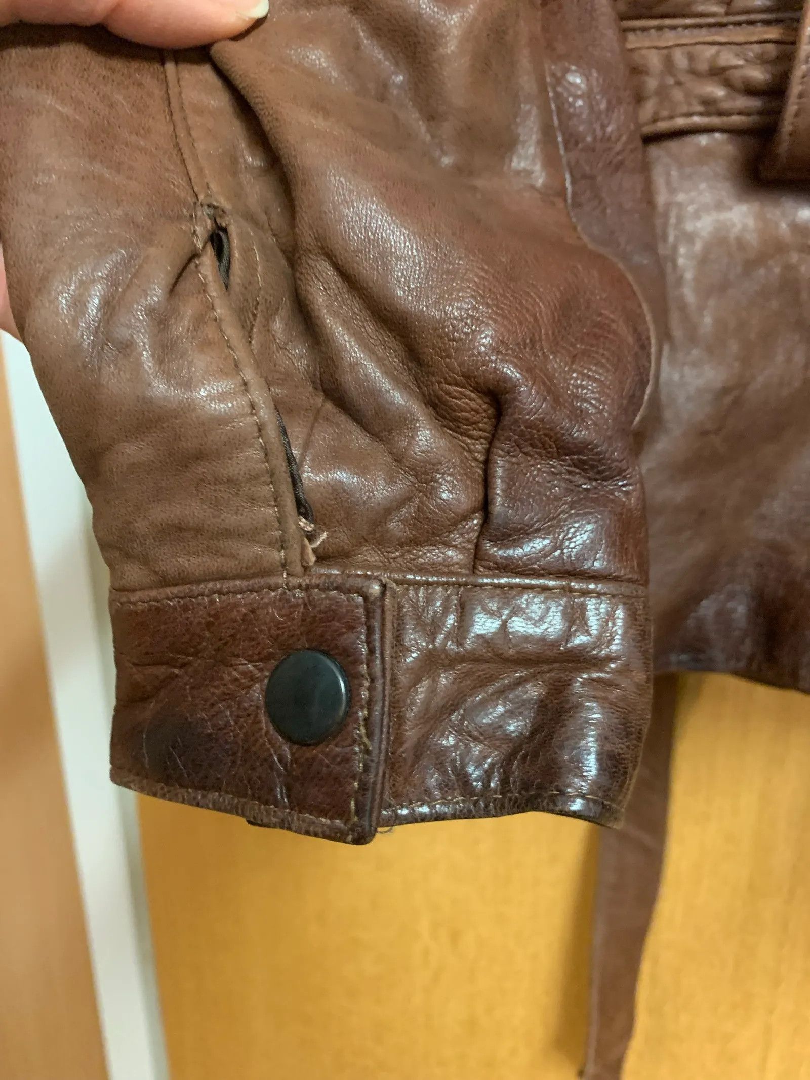 Vintage Vintage Leather Jacket Size XL / US 12-14 / IT 48-50 - 11 Thumbnail