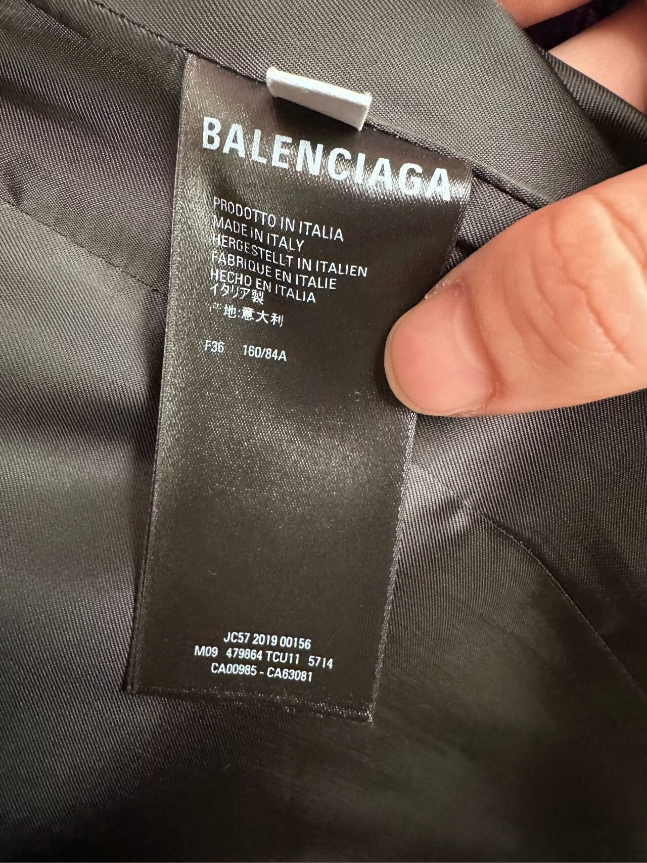 Balenciaga Balenciaga Plaid Long Coat M Women Size M / US 6-8 / IT 42-44 - 4 Thumbnail