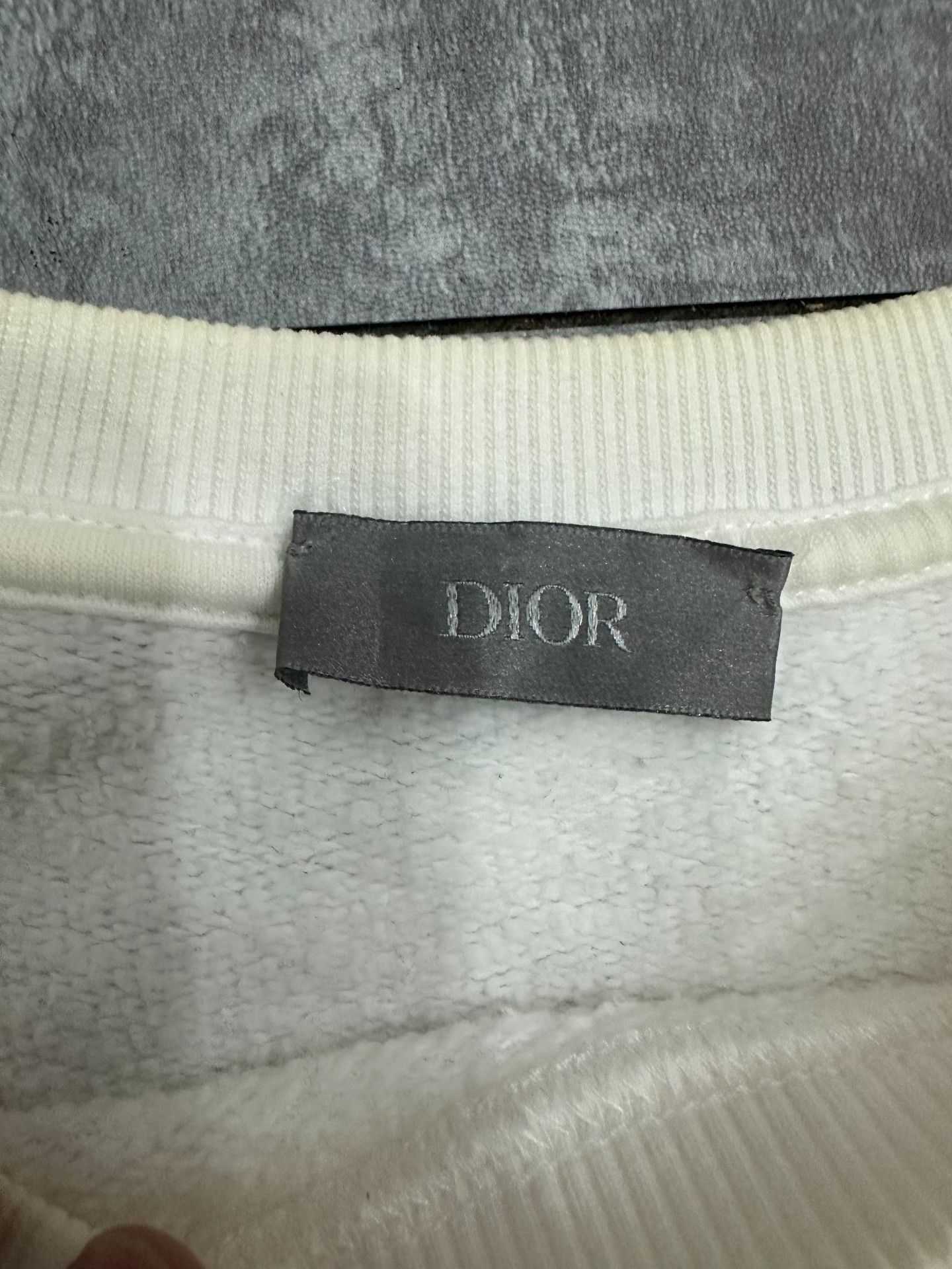 Dior Dior Collab White Hoodie XS Women Size XS / US 0-2 / IT 36-38 - 4 Thumbnail