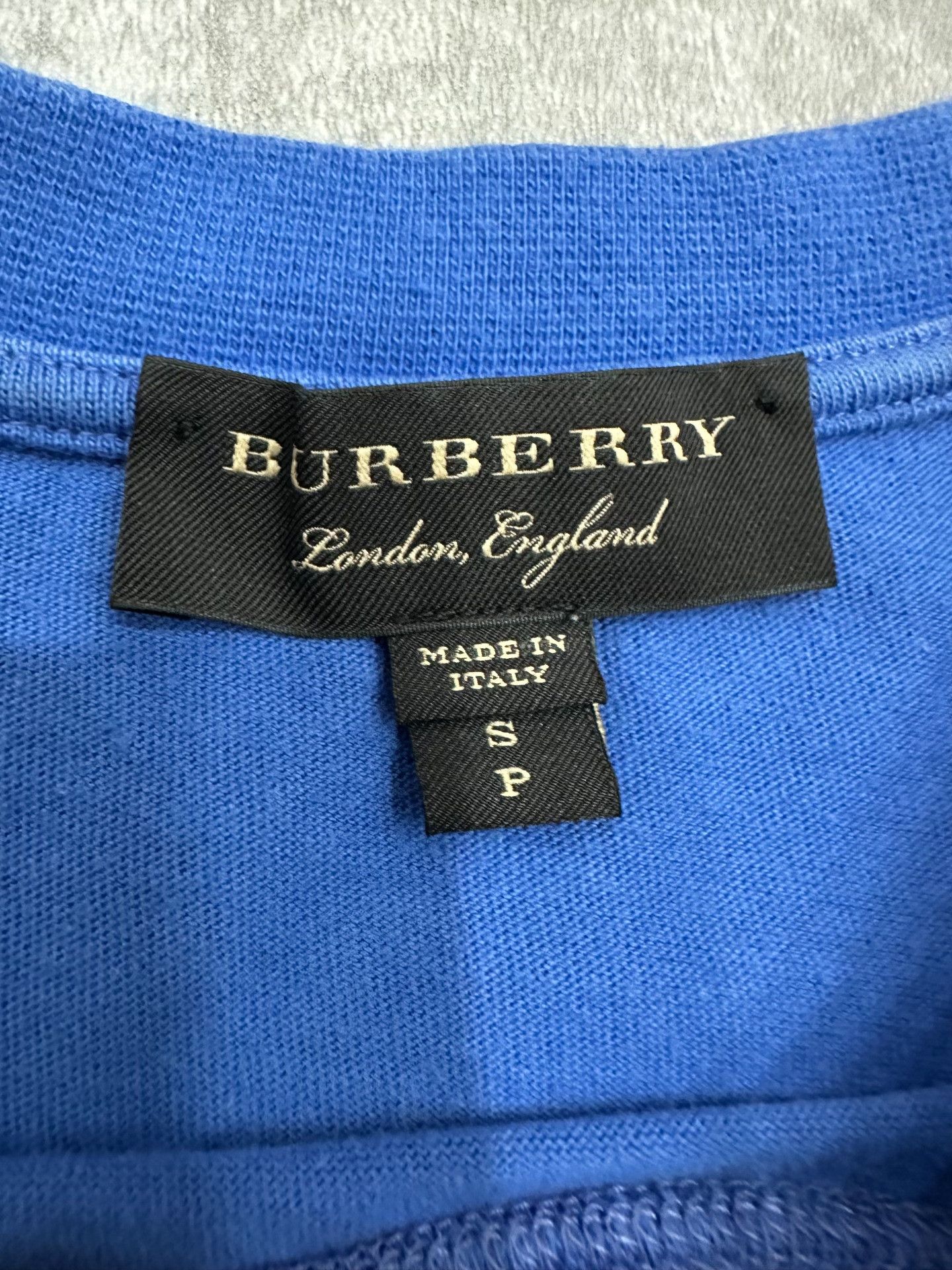 Burberry Burberry Blue T-Shirt s Men Size US S / EU 44-46 / 1 - 4 Thumbnail