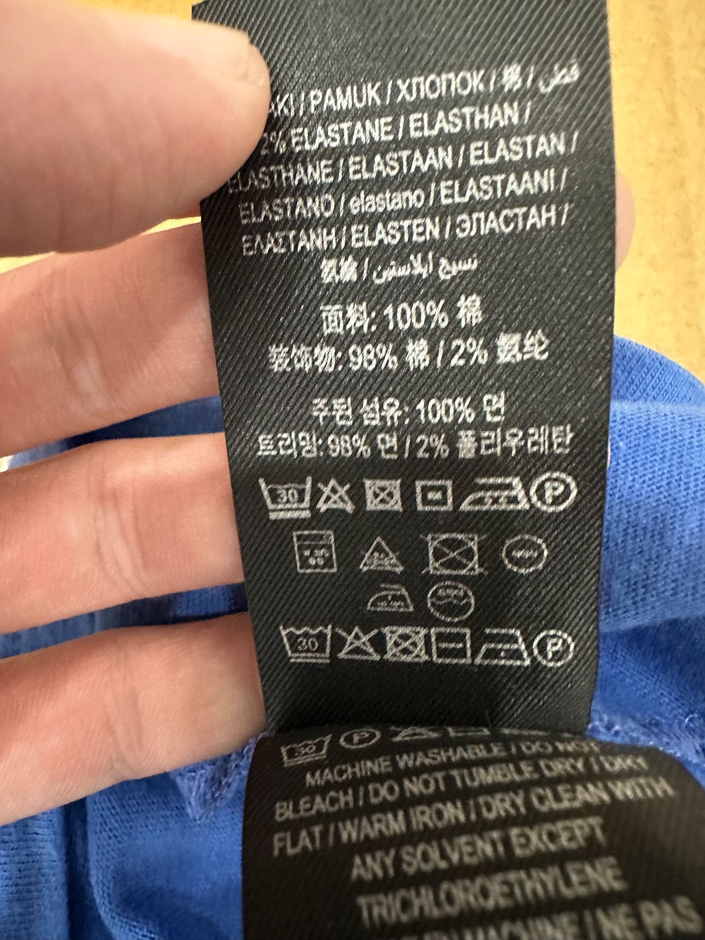 Burberry Burberry Blue T-Shirt s Men Size US S / EU 44-46 / 1 - 6 Thumbnail