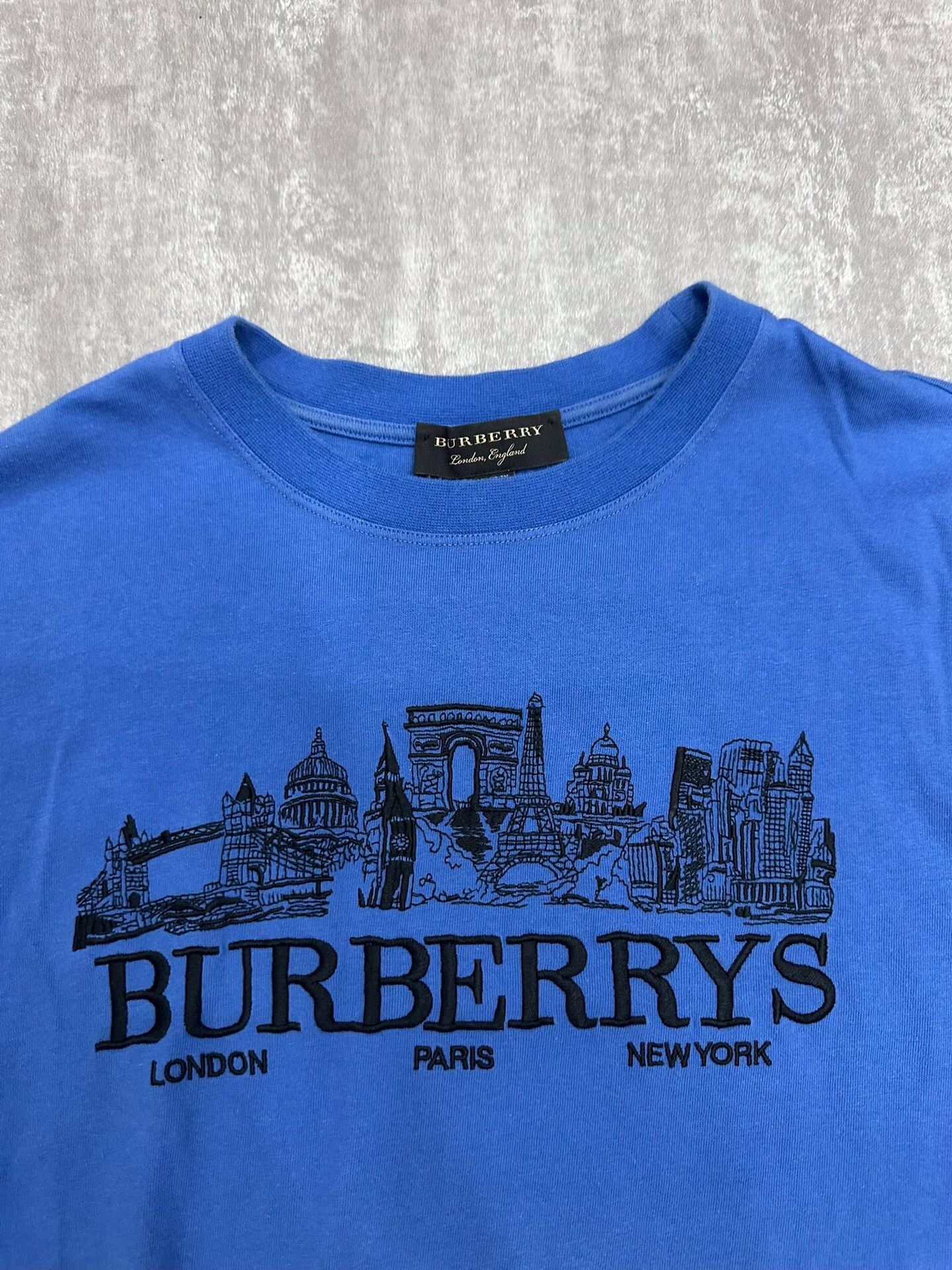Burberry Burberry Blue T-Shirt s Men Size US S / EU 44-46 / 1 - 3 Thumbnail