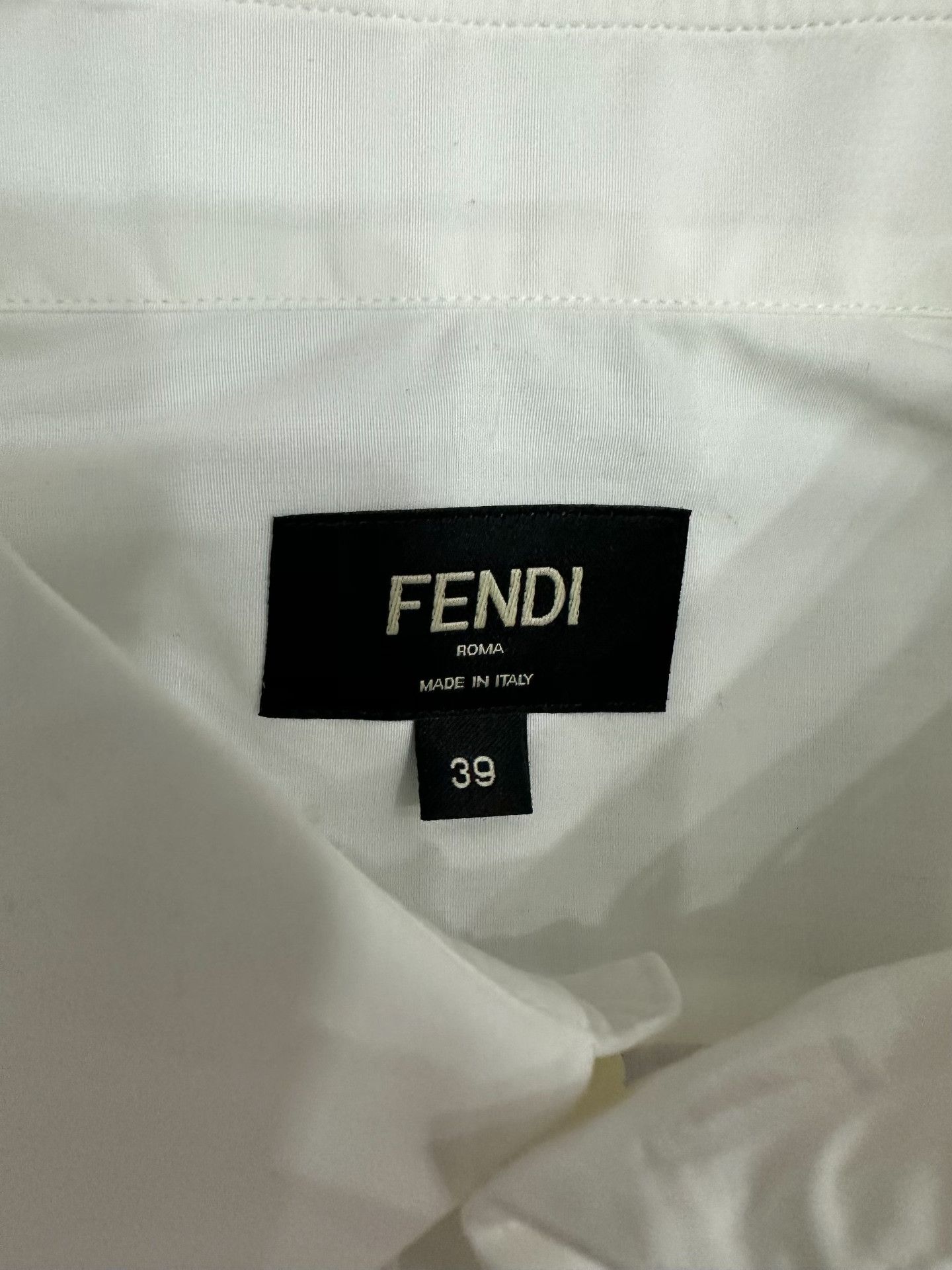 Fendi Fendi White Shirt m Men Size US M / EU 48-50 / 2 - 4 Thumbnail