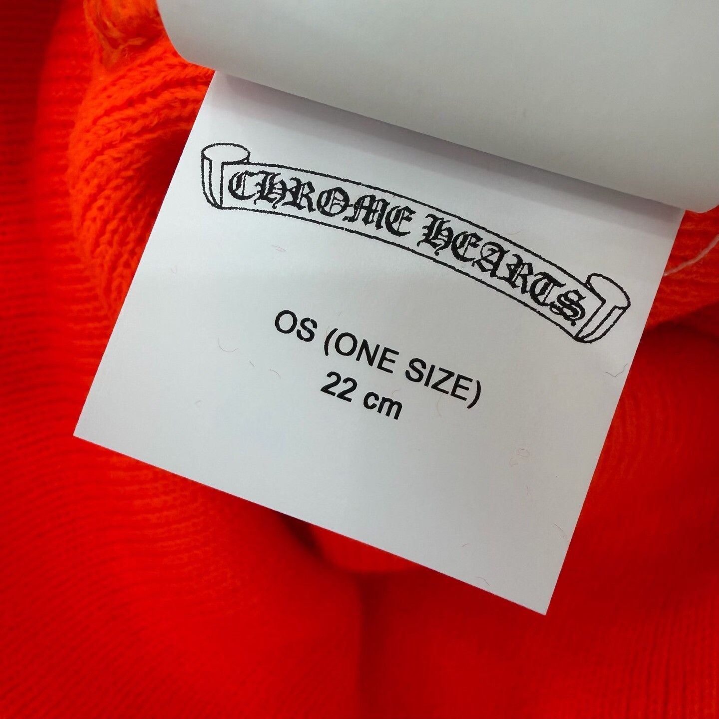 Chrome Hearts Chrome Hearts Orange Hat 22 Men Size ONE SIZE - 3 Thumbnail