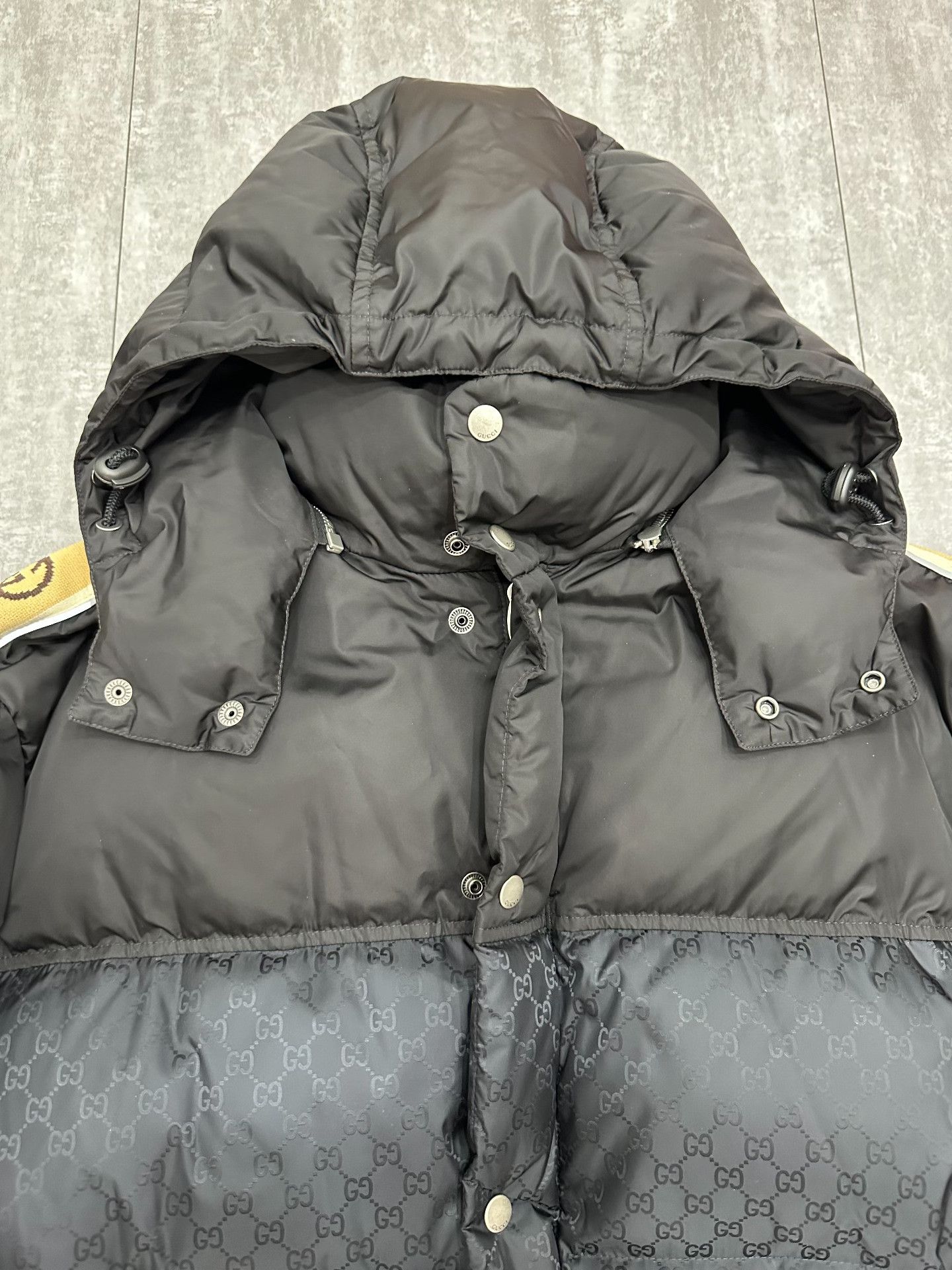 Gucci Gucci Down Black Heavy Coat xxl Men Size US XXL / EU 58 / 5 - 3 Thumbnail
