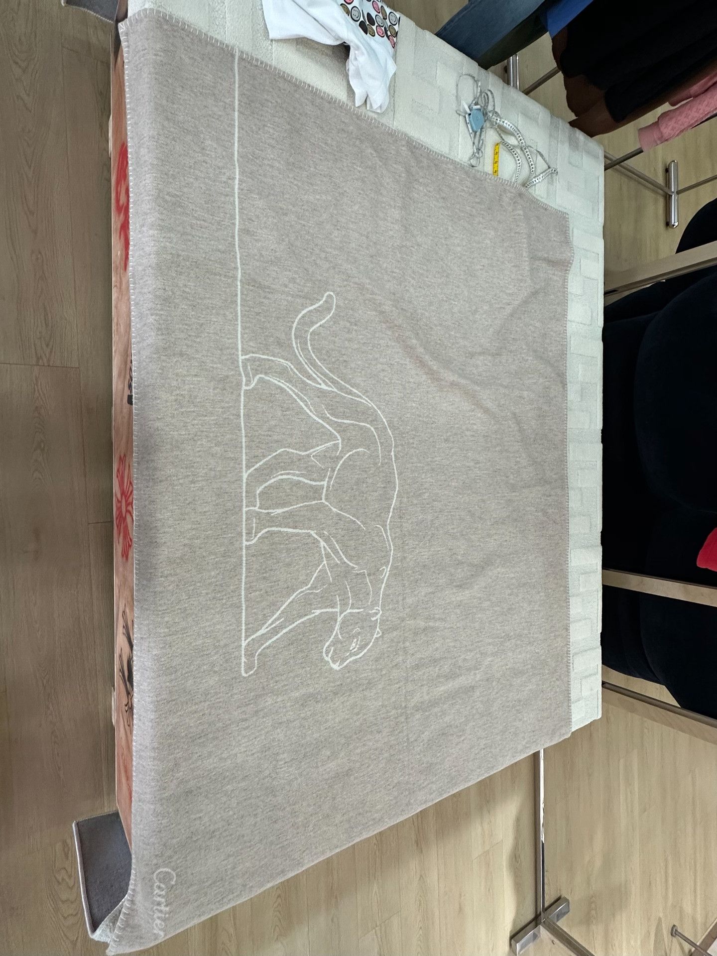 Cartier Cartier Wool Scarf S Men Size ONE SIZE - 2 Thumbnail