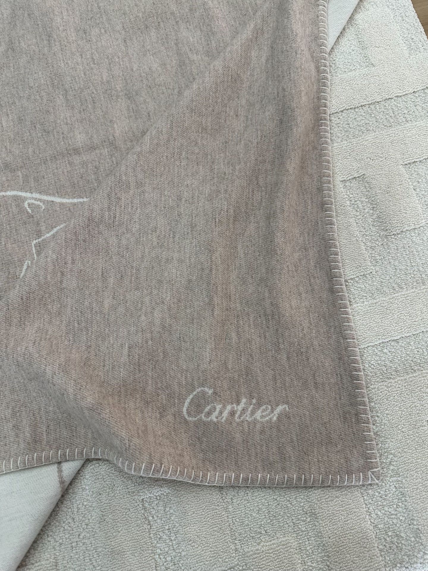 Cartier Cartier Wool Scarf S Men Size ONE SIZE - 4 Thumbnail