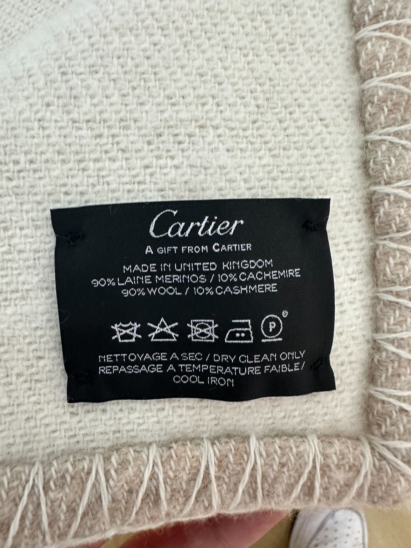 Cartier Cartier Wool Scarf S Men Size ONE SIZE - 5 Thumbnail