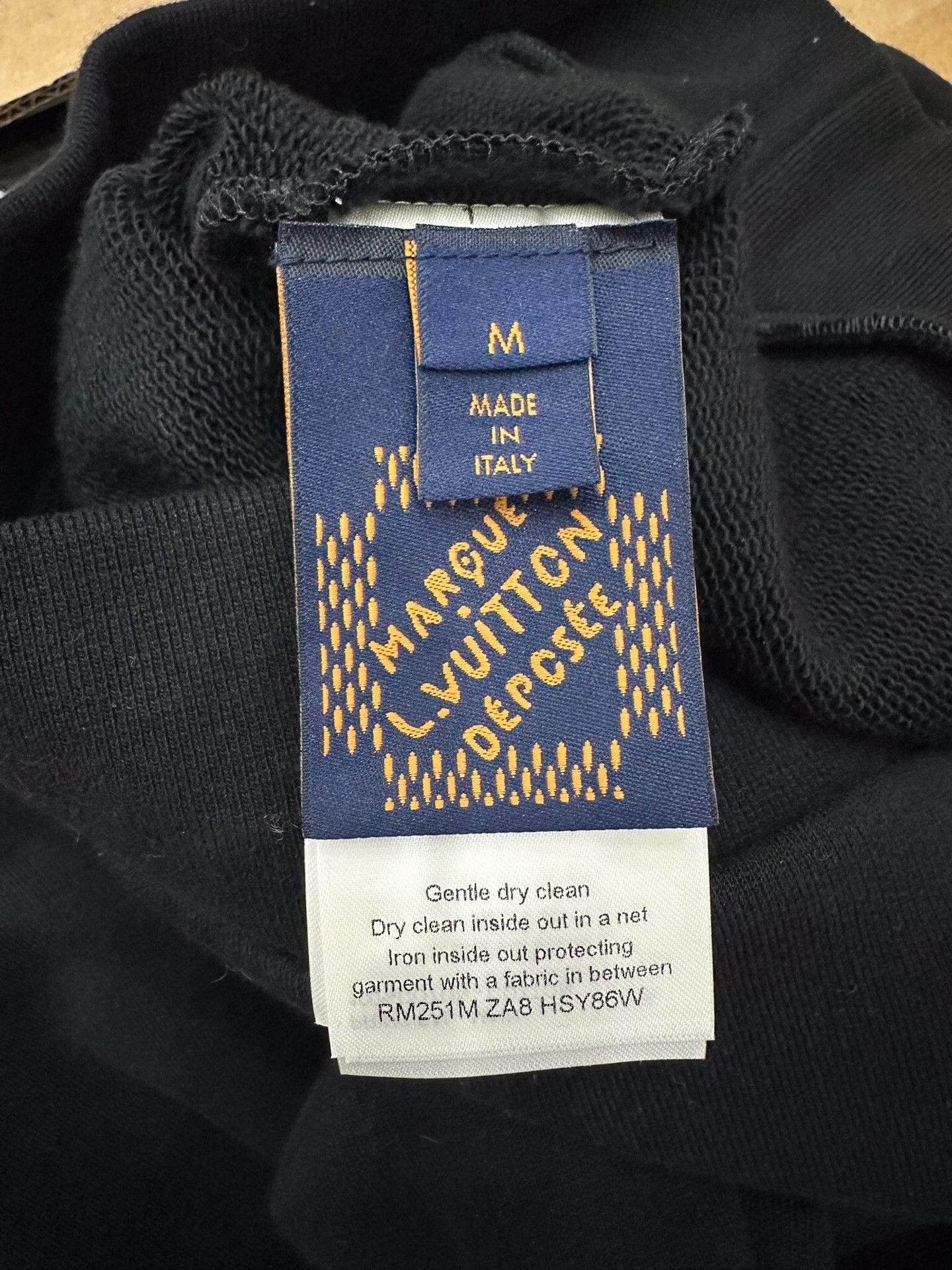 Louis Vuitton Louis Vuitton Collab Black Hoodie m Men Size US M / EU 48-50 / 2 - 5 Thumbnail