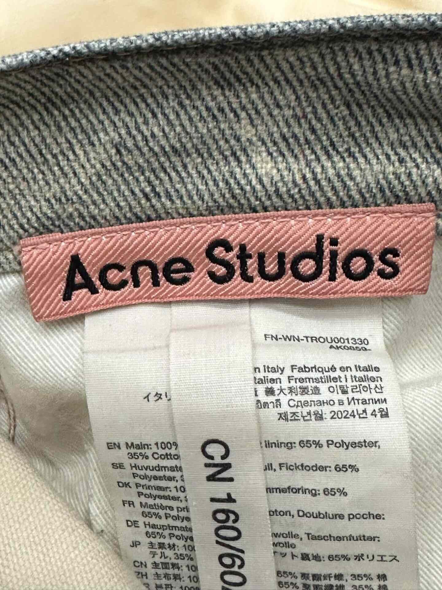 Acne Studios Acne Studios Denim Printed Jeans 26 Women Size 26" / US 2 / IT 38 - 5 Thumbnail
