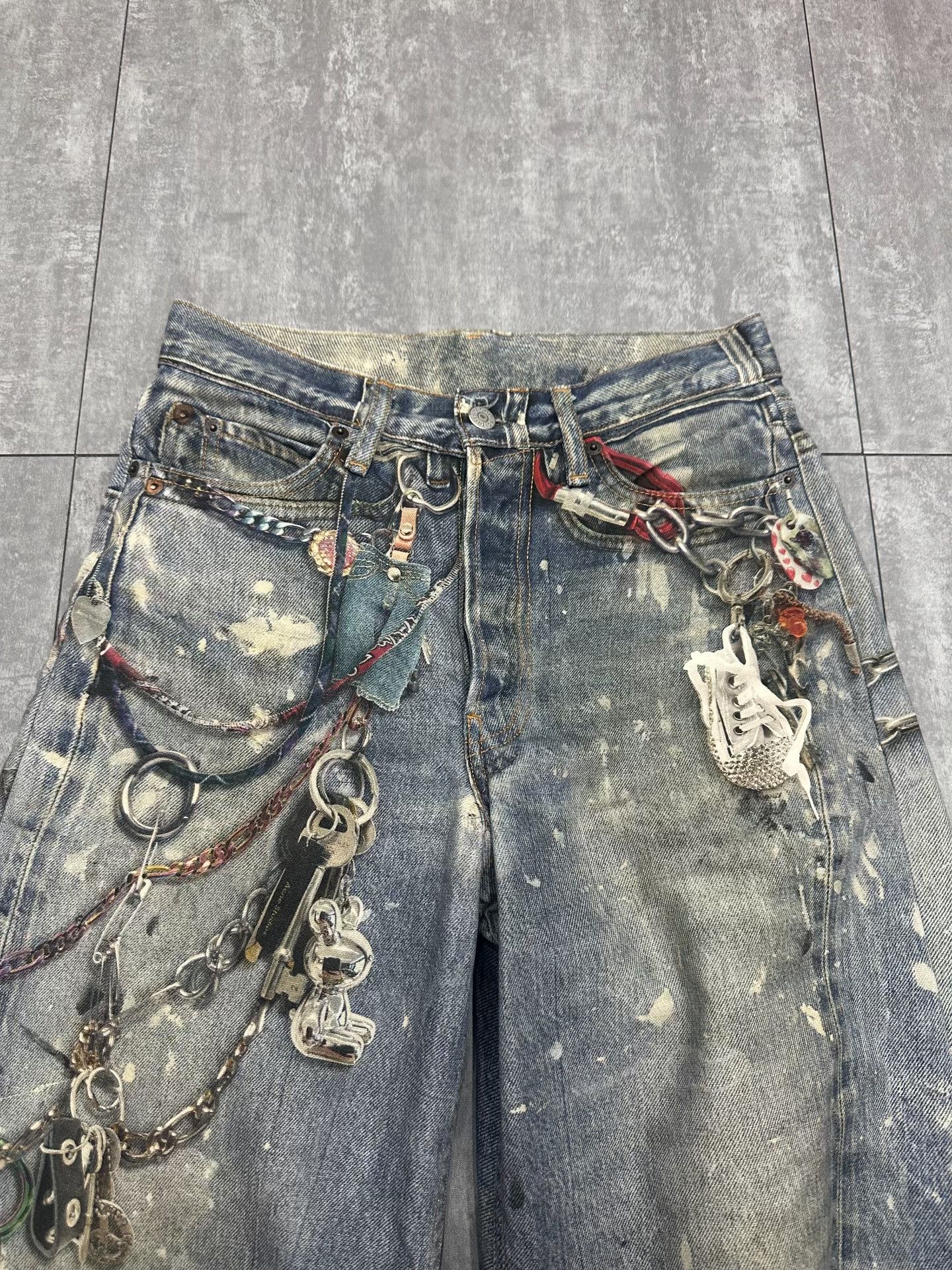 Acne Studios Acne Studios Denim Printed Jeans 26 Women Size 26" / US 2 / IT 38 - 3 Thumbnail