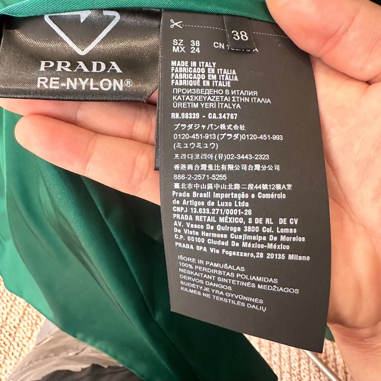 Prada Prada Nylon T-Shirt M Women Size M / US 6-8 / IT 42-44 - 6 Thumbnail
