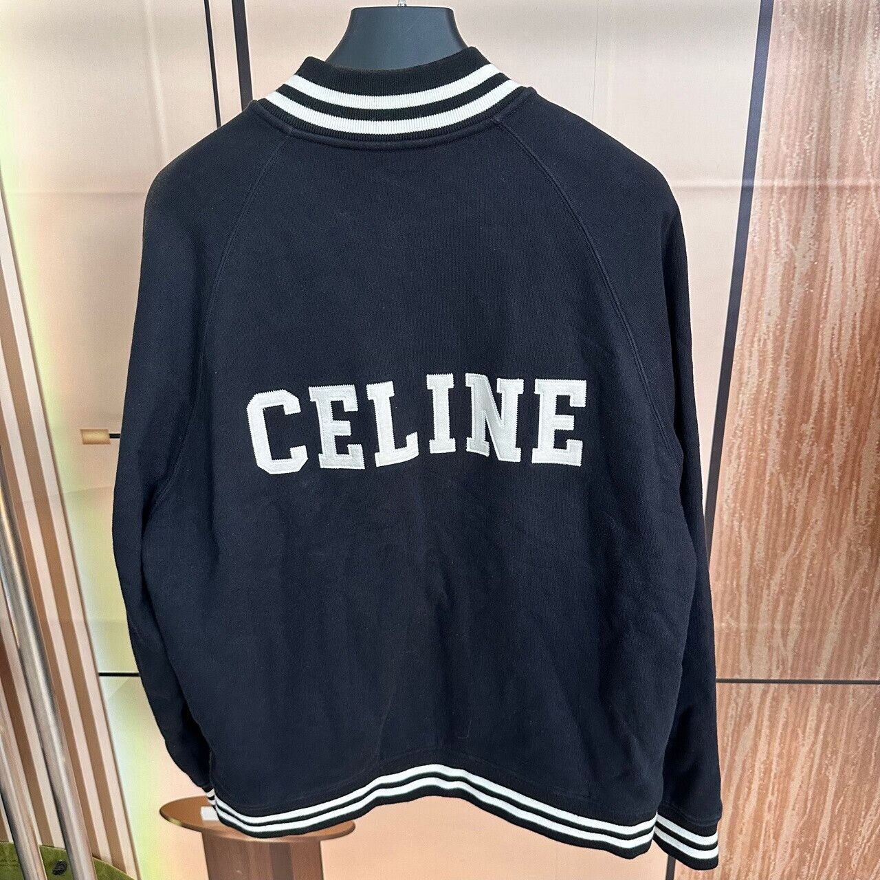 Celine Celine Retro Striped Black Jacket M Women Size M / US 6-8 / IT 42-44 - 2 Thumbnail