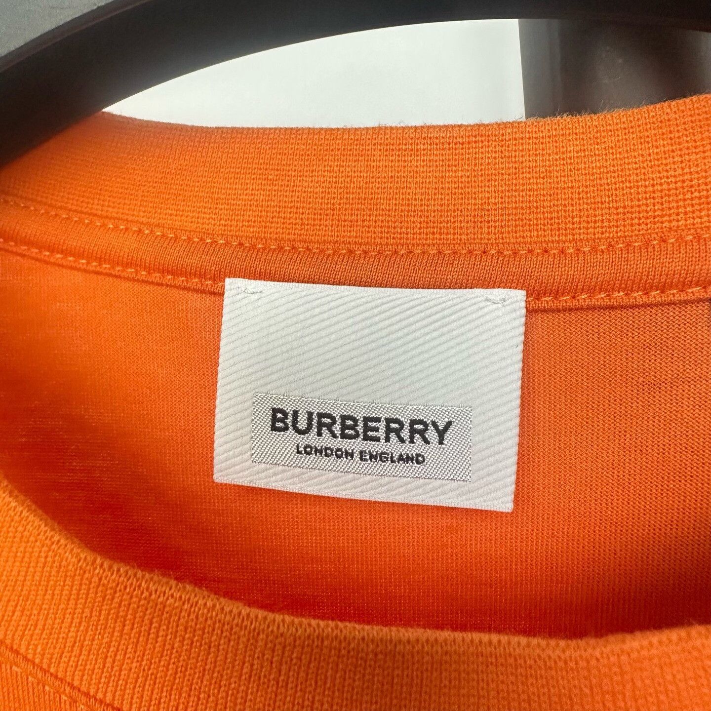 Burberry Burberry Retro Orange T-Shirt XXS Women Size XXS / US 00 / IT 34 - 3 Thumbnail