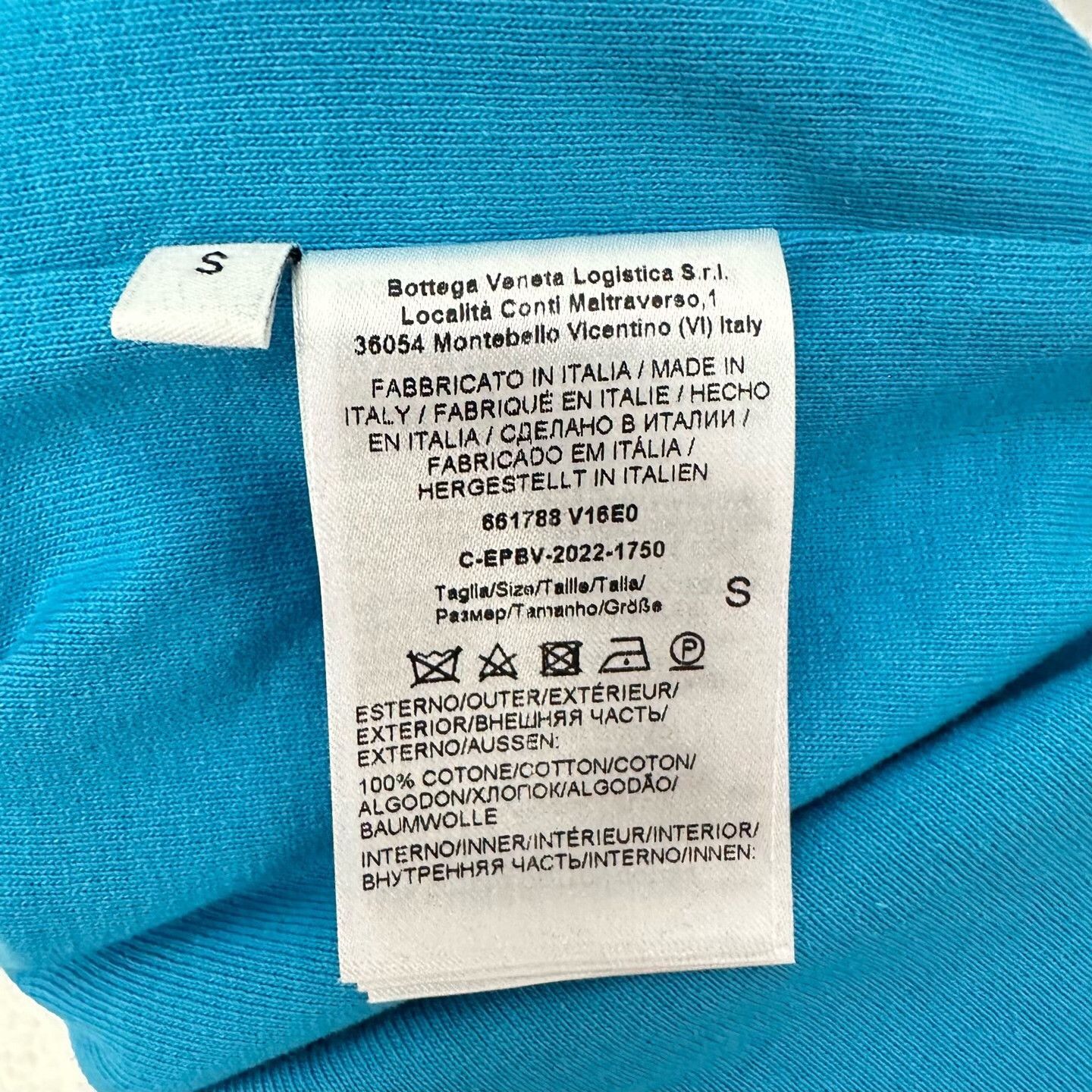 Bottega Veneta Bottega Veneta Blue T-Shirt S Women Size S / US 4 / IT 40 - 5 Thumbnail