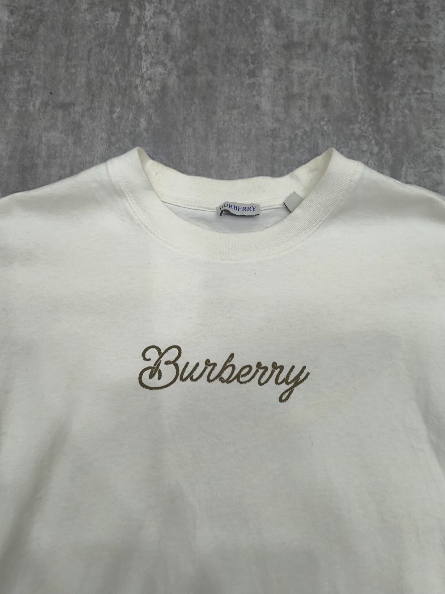Burberry Burberry White T-Shirt m Men Size US M / EU 48-50 / 2 - 3 Thumbnail