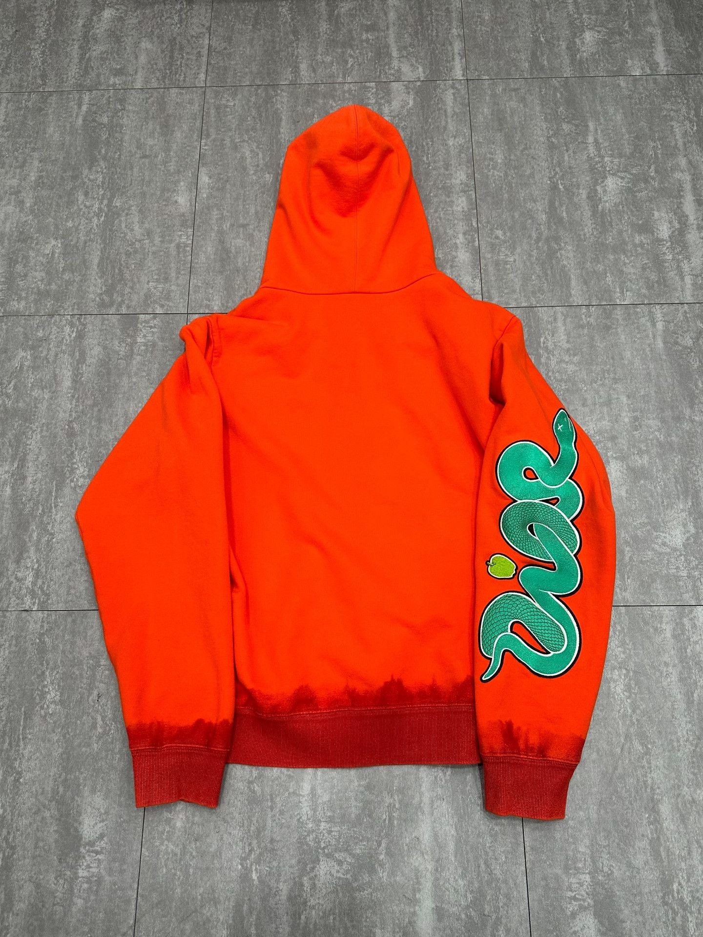 Dior Dior Limited Orange Hoodie xl Men Size US XL / EU 56 / 4 - 2 Thumbnail