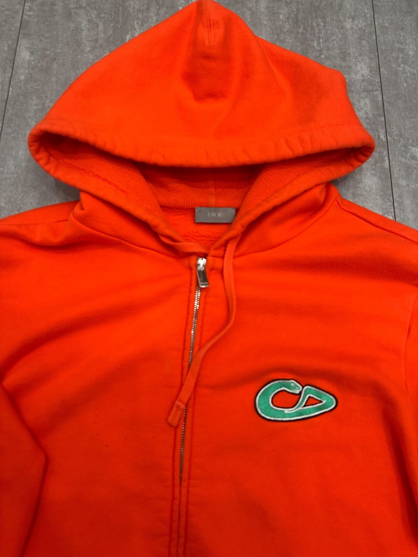 Dior Dior Limited Orange Hoodie xl Men Size US XL / EU 56 / 4 - 3 Thumbnail